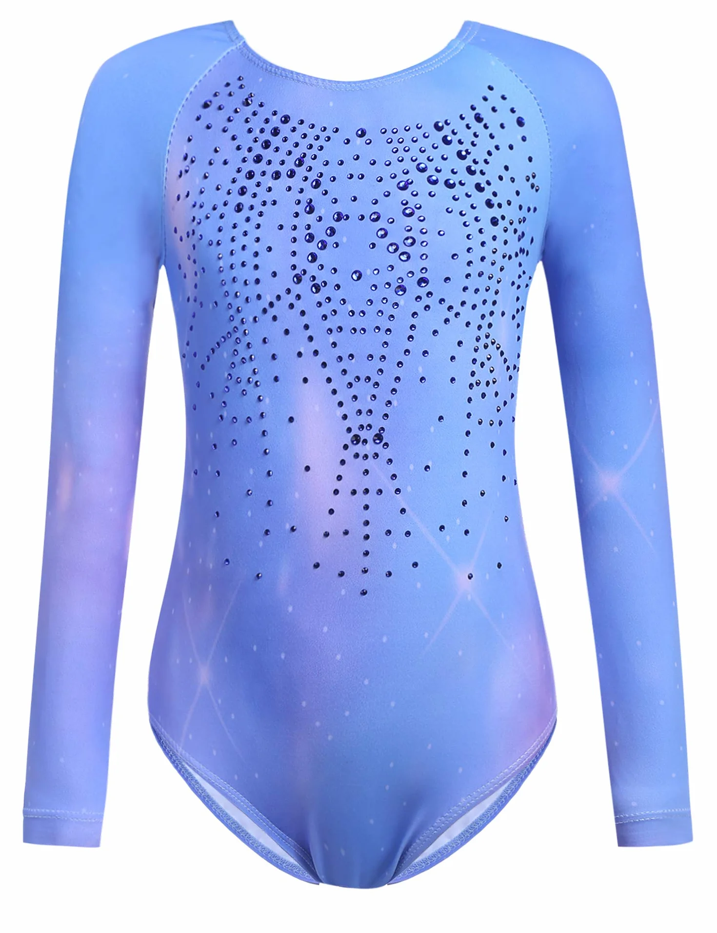 Dziecięcy strój gimnastyczny dla dziewcząt, leotard, koszulka z długim rękawem, koszulka treningowa, Dancewear, body gimnastyczne, odzież do tańca, na zawody w wieku 3-12 lat