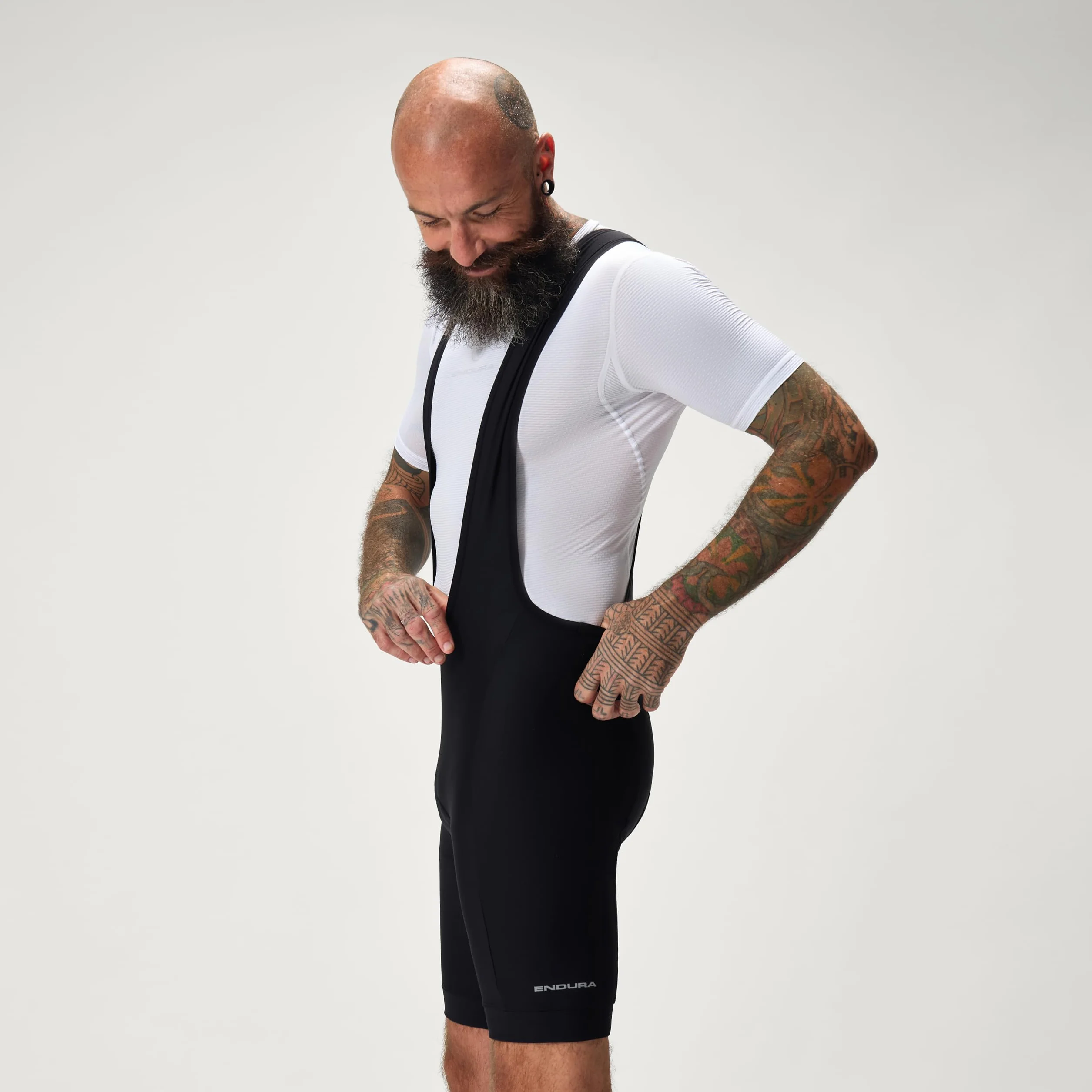 Endura Xtract Gel Cycling Bibshorts Ii | Padded Shorts | Long Distance Comfort | Extra Support | Moisture Wicking Material - Spodenki na szelkach Mężczyźni