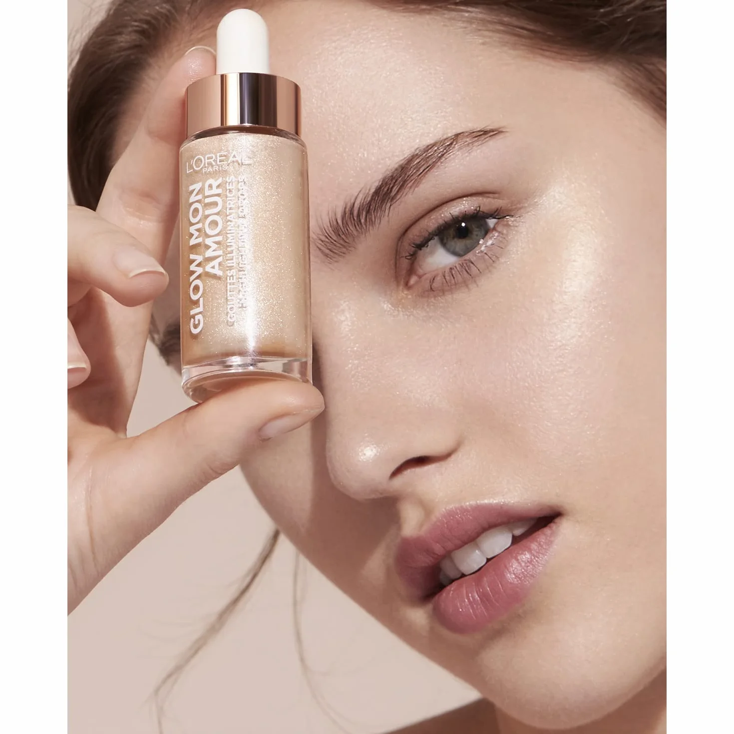 L'Oréal Glow Mon Amour Highliging Drops Rozświetlacz w Płynie 15 ml Sparkling Love