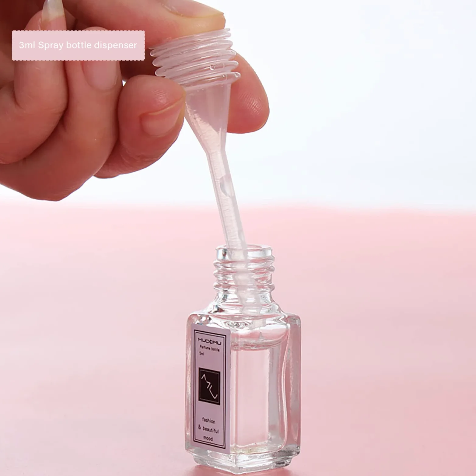 10 ml butelka podróżna z rozpylaczem do wielokrotnego napełniania matowa smukła kieszeń na rozpylacz do ciała mini drobna mgiełka butelka rozpylacza pusta pompa płynu butelka z rozpylaczem do