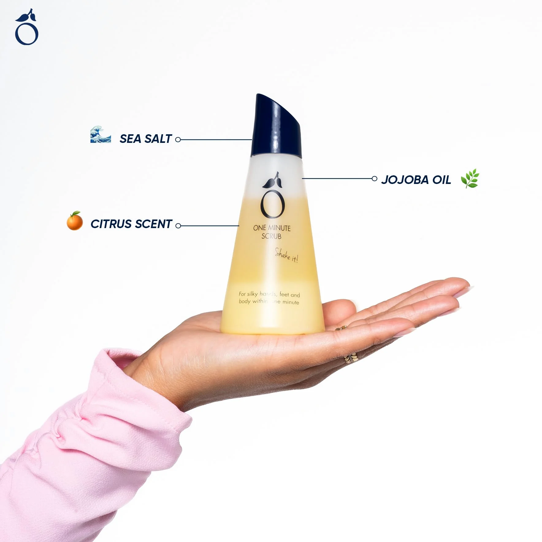 Herome Jednominutowy Peeling do Manicure 120ml – Naturalny peeling z olejkami, orzeźwiającym aromatem cytryny i pomarańczy, nawilża dłonie, skórki i paznokcie, idealny także do łokci, kolan i stóp.