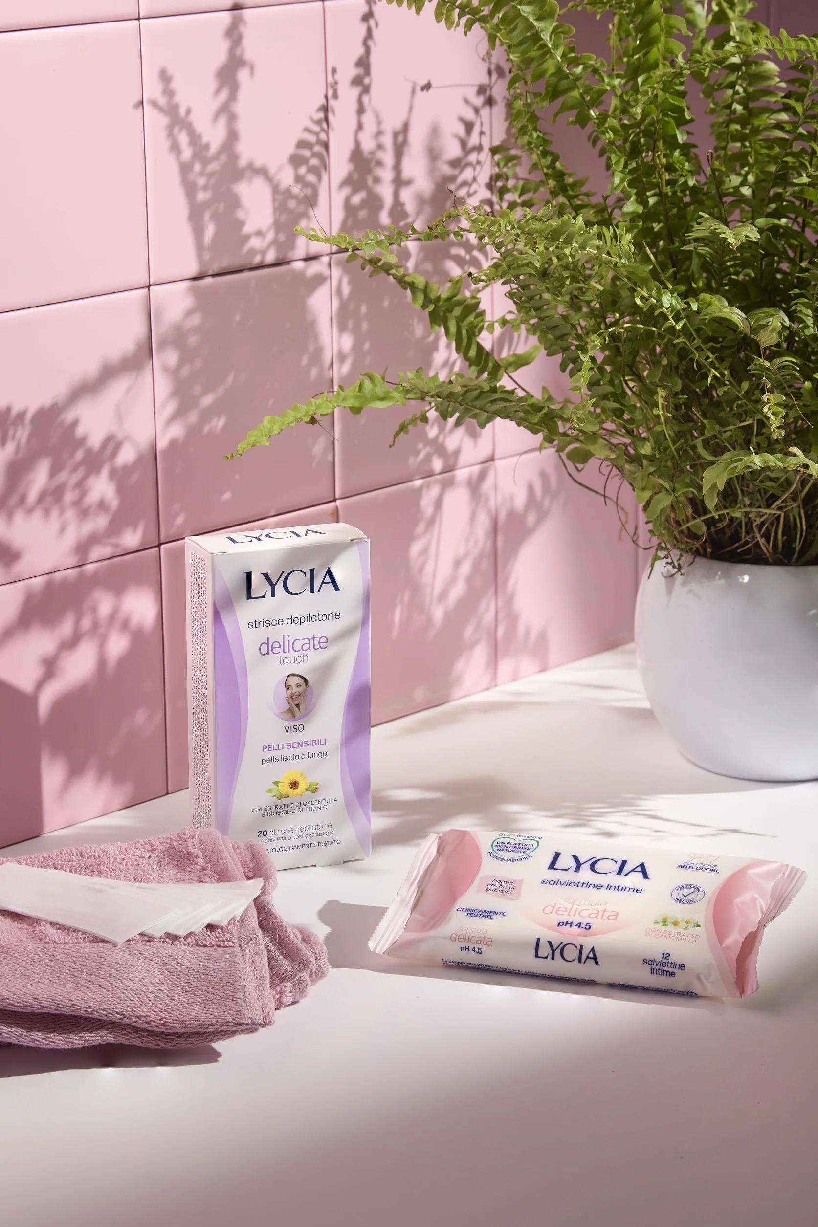 Lycia Face Professional pasek do depilacji, 10 ml, 20 sztuk
