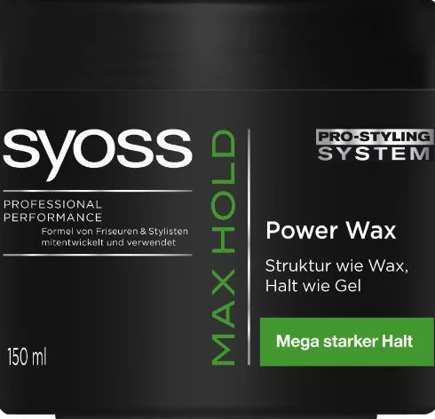 Syoss Max Hold Power Wax by Schwarzkopf