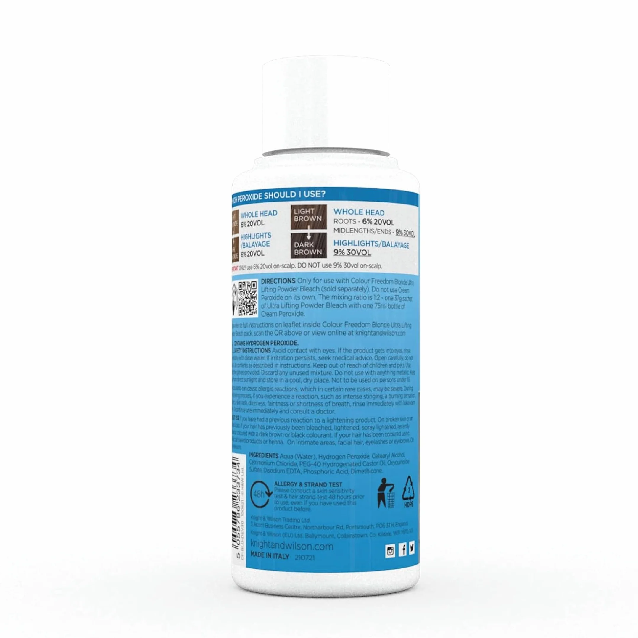 Color Freedom Blonde Developer 6% 20VOL