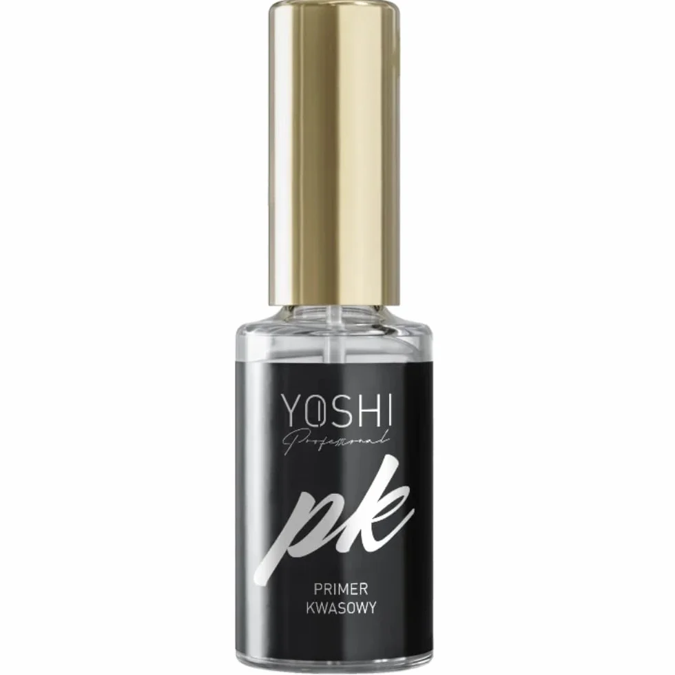 Yoshi Primer do paznokci żelowych UV i LED, 10 ml, profesjonalny podkład do paznokci akrylowych, trwały podkład do paznokci, przygotowanie do paznokci