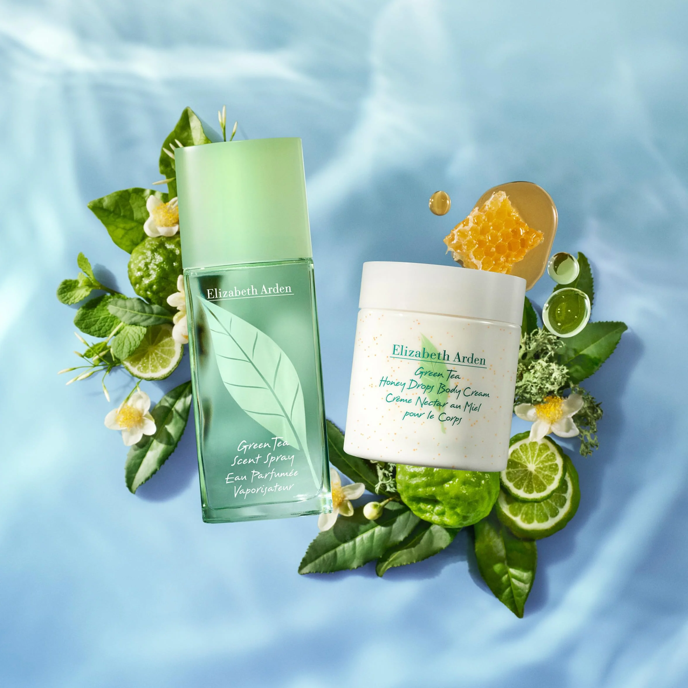 Elizabeth Arden - Green Tea, Eau de Parfum, perfumy z naturalnymi esencjami, takimi jak zielona herbata i bergamotka, orzeźwiający, kwiatowy i cytrusowy zapach, pobudzają zmysły, ożywia