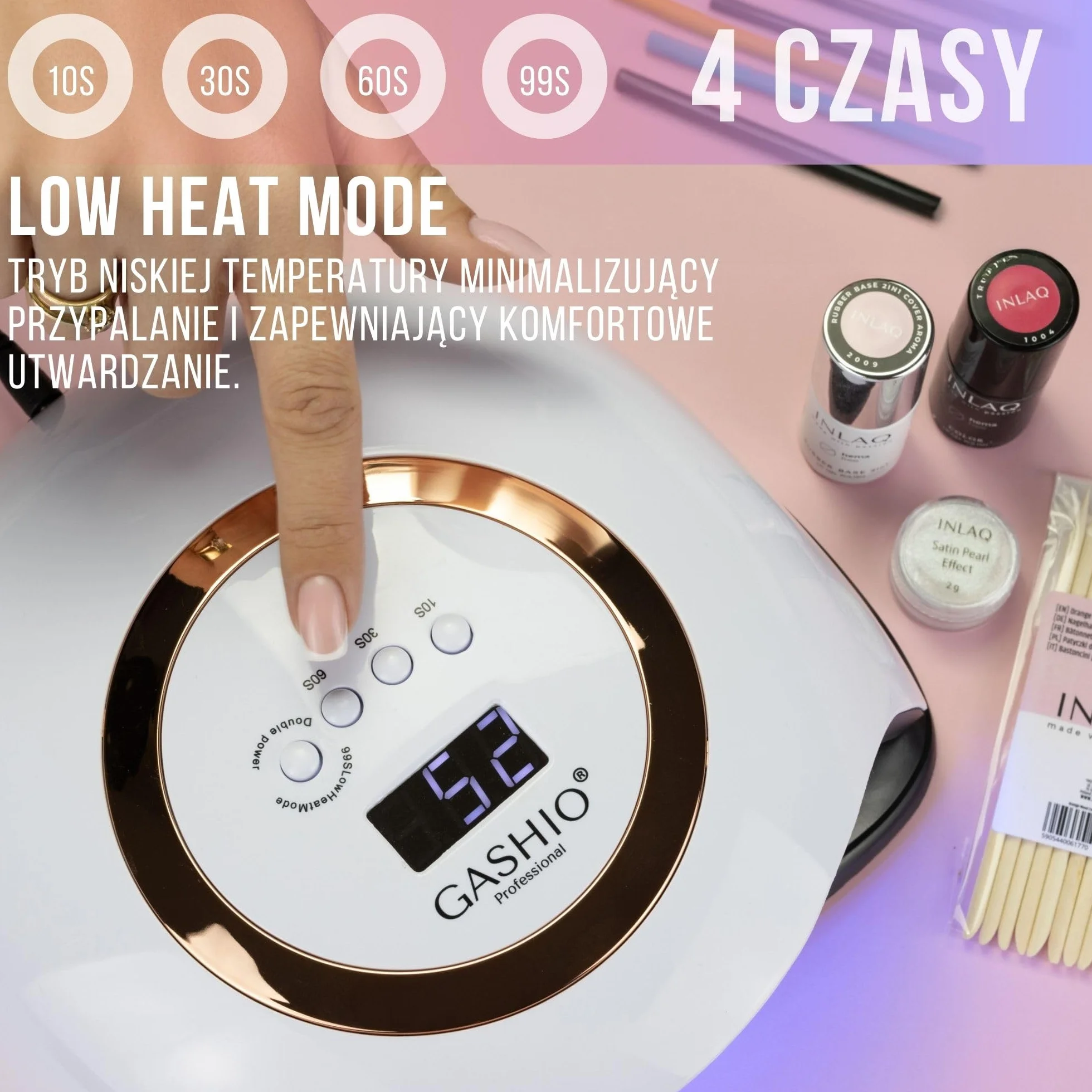 Lampa UV do paznokci żelowych – lampa UV LED do paznokci żelowych – lampa LED do paznokci – suszarka do paznokci LED – lampa do paznokci z timerem i czujnikiem – suszarka do paznokci do