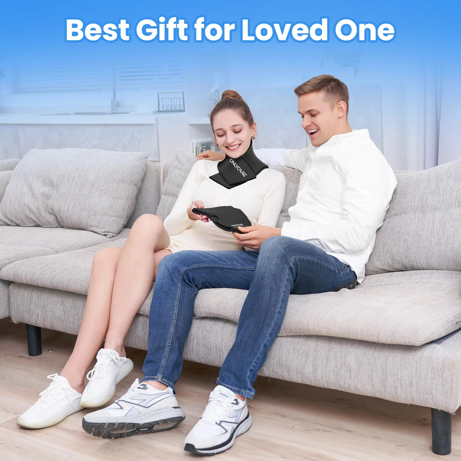 ONLYCARE maska na migrenę żel do lodów na szyję