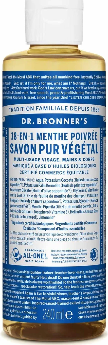 Dr Bronner's Mydło miętowe 240ml