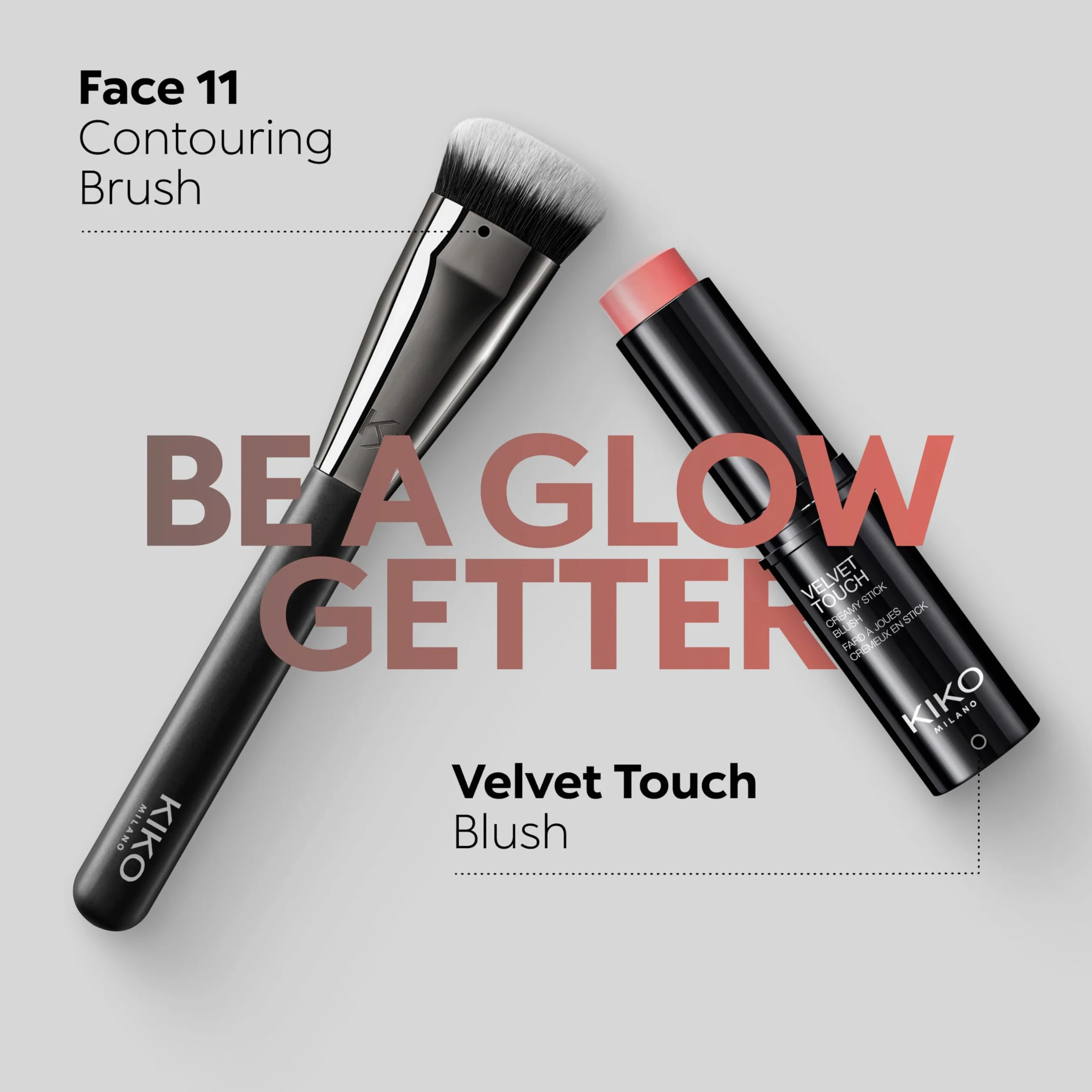 KIKO Milano Velvet Touch Creamy Stick Blush 07 Róż do policzków