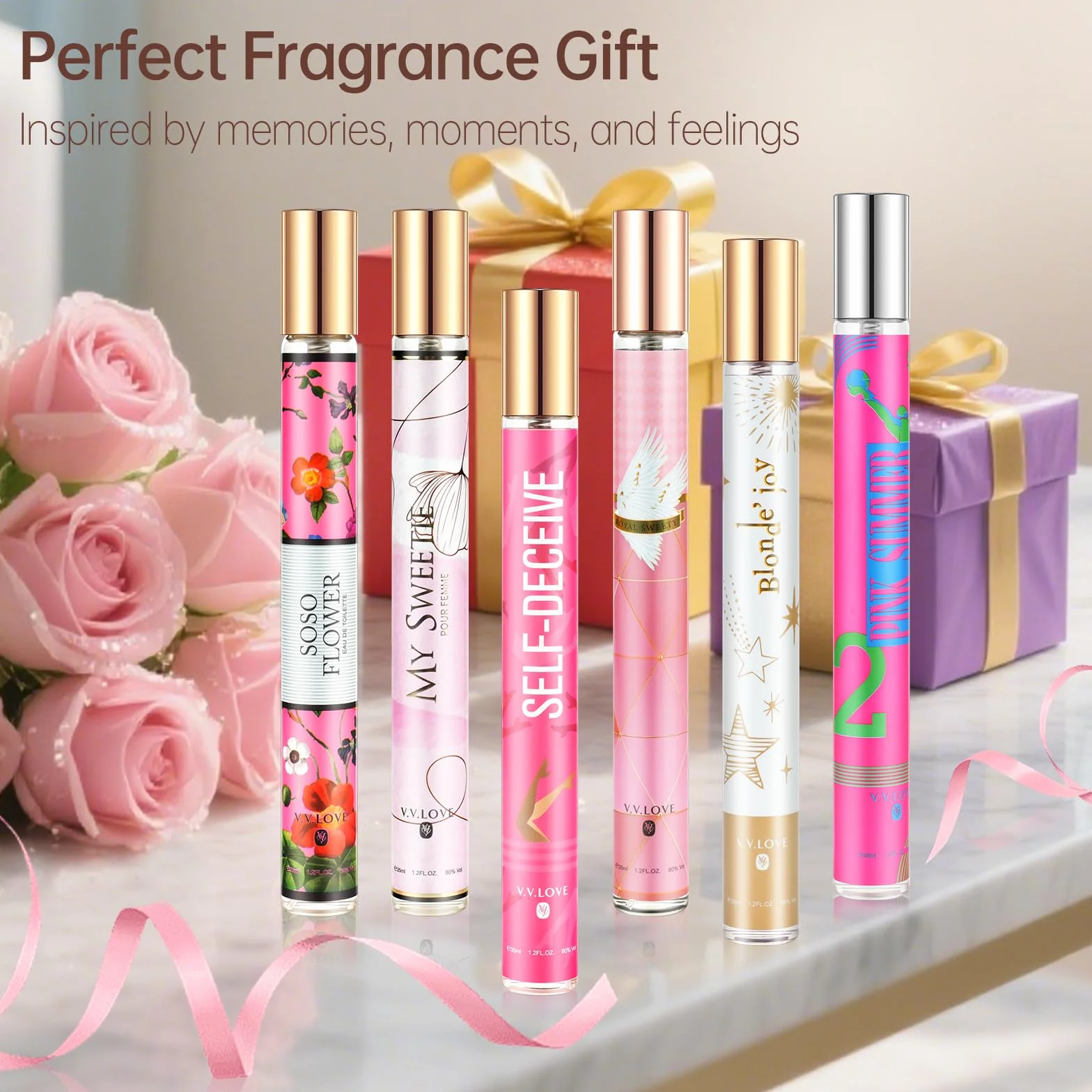 Luksusowe perfumy dla kobiet zestaw 6 x 35 ml woda perfumowana