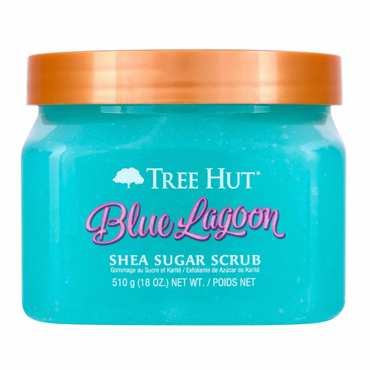 Tree Hut Blue Lagoon Peeling Cukrowy do Ciała 510 g