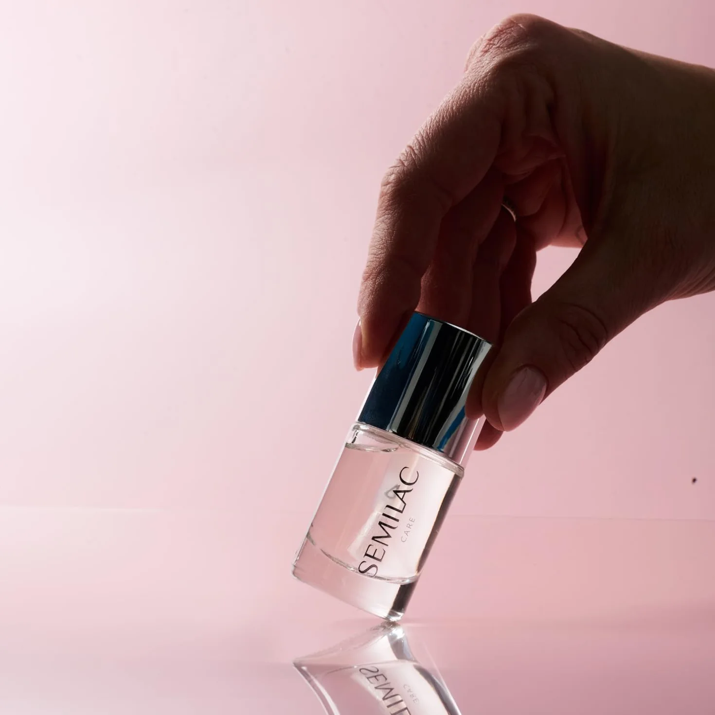 Semilac Plant Keratin Boost odżywka do utwardzania paznokci 11 ml – pielęgnacja i podkład bazowy do łamliwych paznokci, z wegańską keratyną, wzmacnia i regeneruje