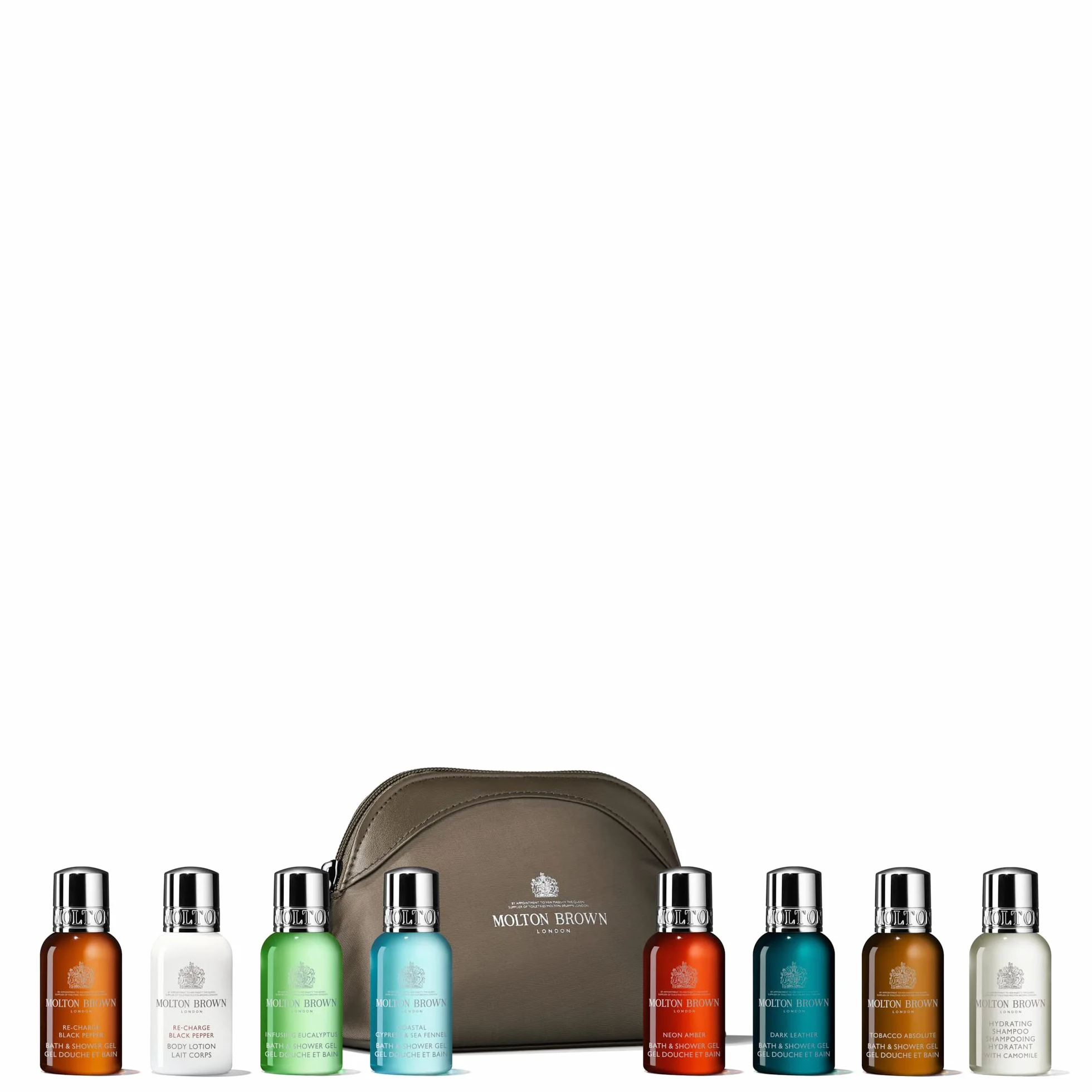 Molton Brown The Classic Explorer mini torba podróżna na ciało i włosy