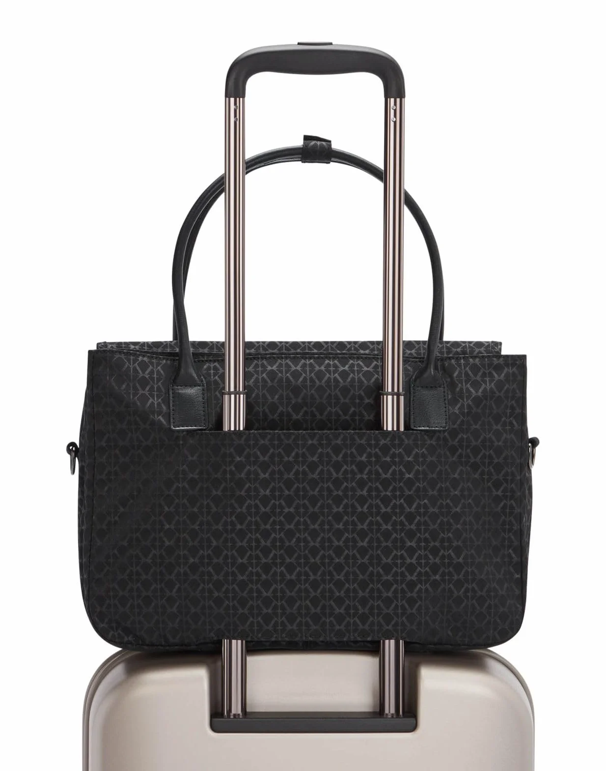 Kipling SUPERWORKER S Torba kurierska, Torby komputerowe, Signature Emb (Czarny)