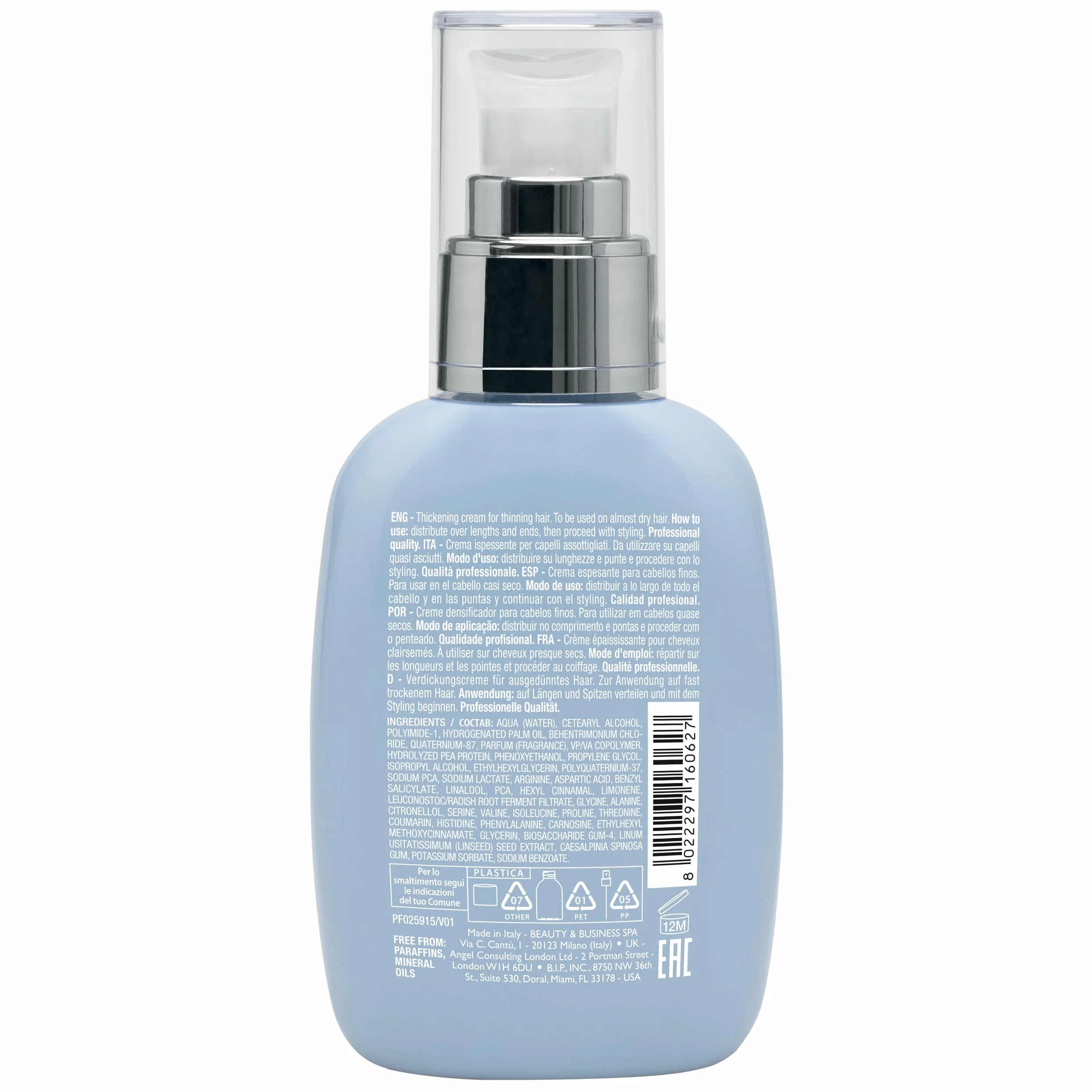 ALFAPARF SEMI DI LINO DENSITY Krem zagęszczający do włosów cienkich i dojrzałych 125ml