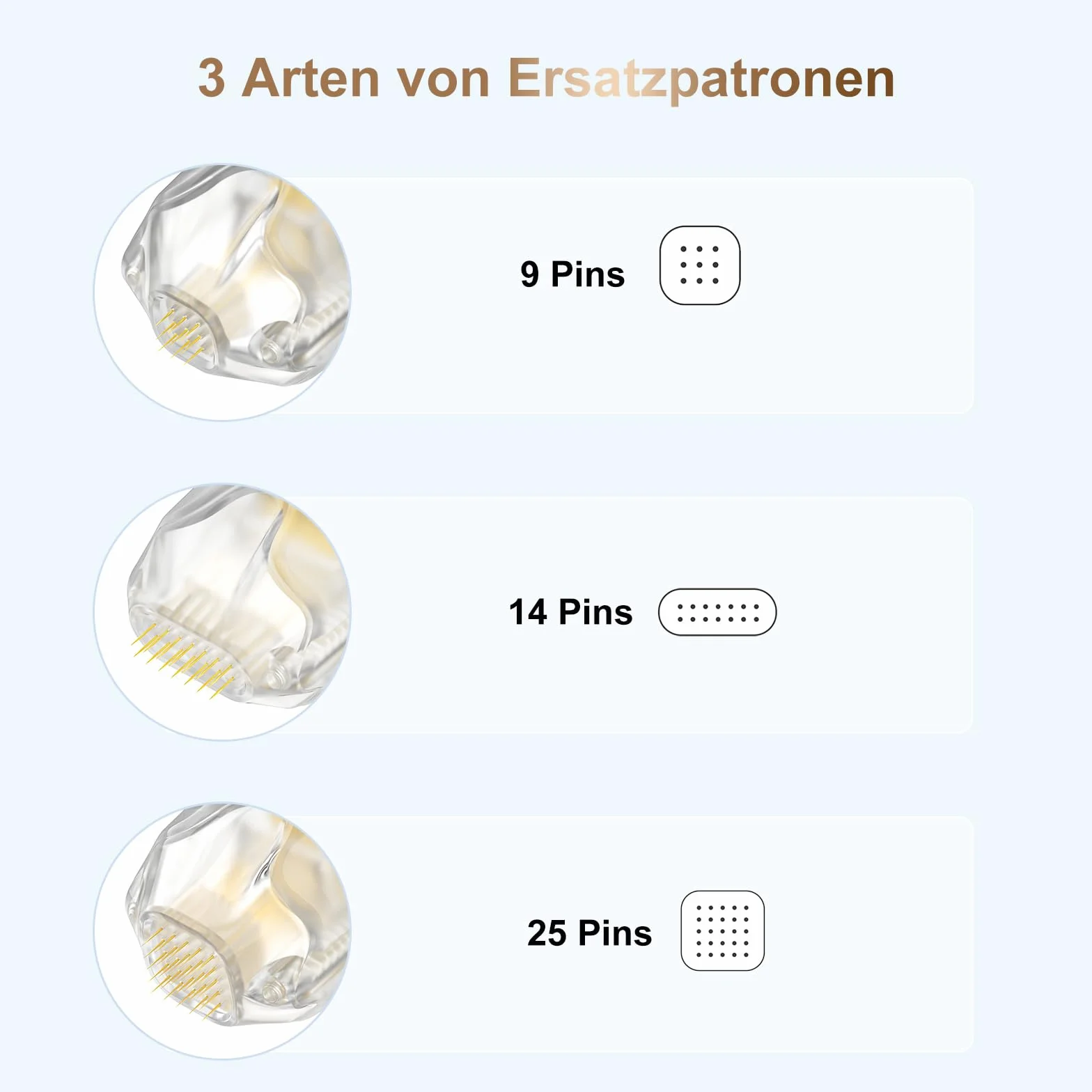 Microneedling Pen z EMS LED 3 w 1 Derma Pen Q2 z inteligentną podstawą czujnika, 3 wkłady do twarzy, ciała, porostu włosów