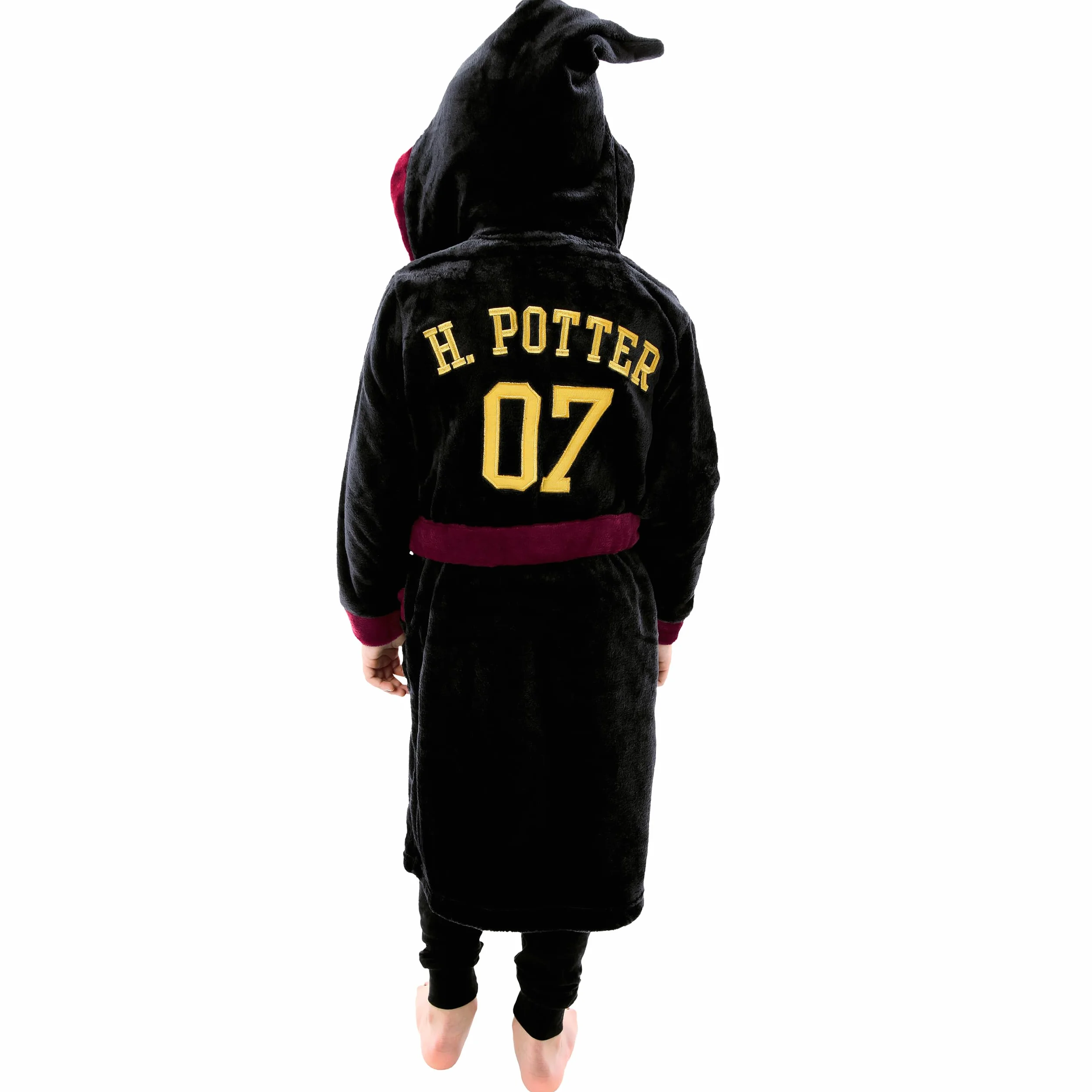 Harry Potter Szlafrok | Polarowe Szlafroki Gryffindor dla Dzieci | Szaty Hogwarts