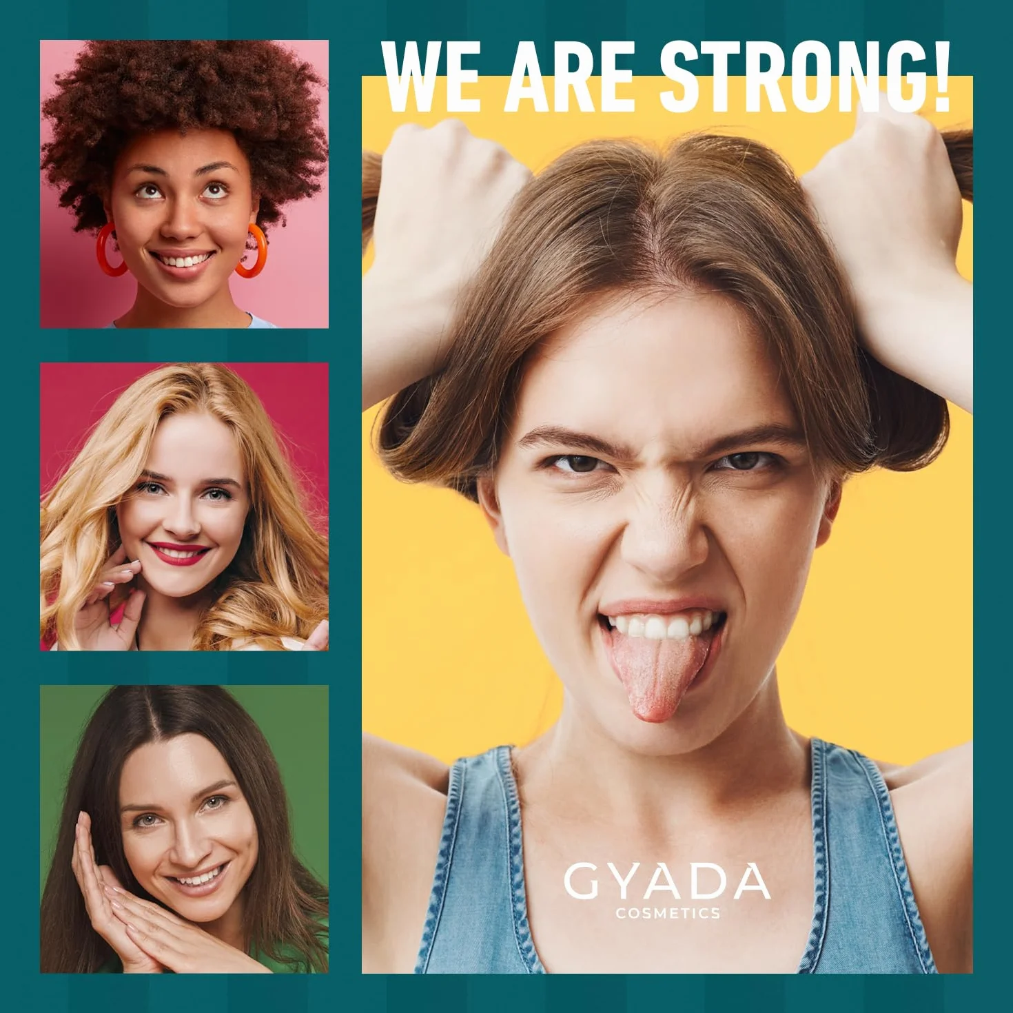 GYADA COSMETICS, Termoprotektor wzmacniający ze spiruliną i AQ-SAVE, termoprotektor do włosów o działaniu regenerującym, do włosów nawilżonych, bez nge i bez ważenia, 100 ml