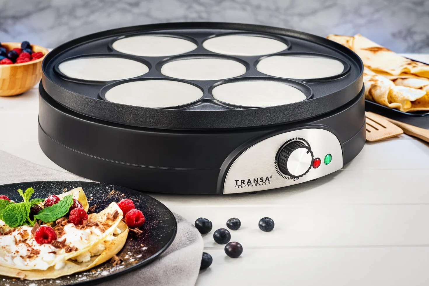 Naleśnikarka dwustronna do naleśników i pancake DualPancake XXXL 1500W