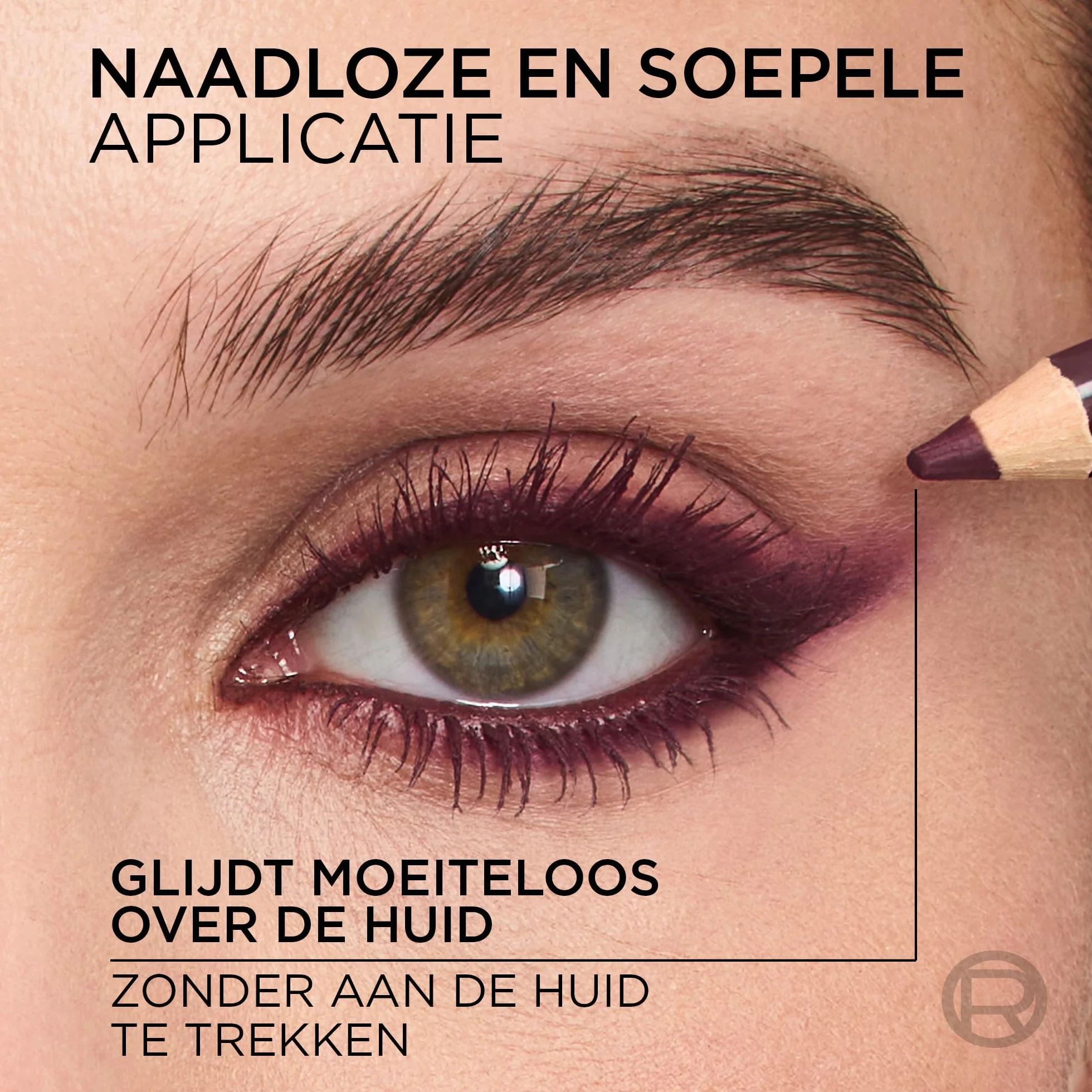 L'Oréal Paris Haute Couleur Crayon Khol Eyeliner Bordeaux Cashmere, intensywny kolor i definicja, kremowa konsystencja z masłem shea