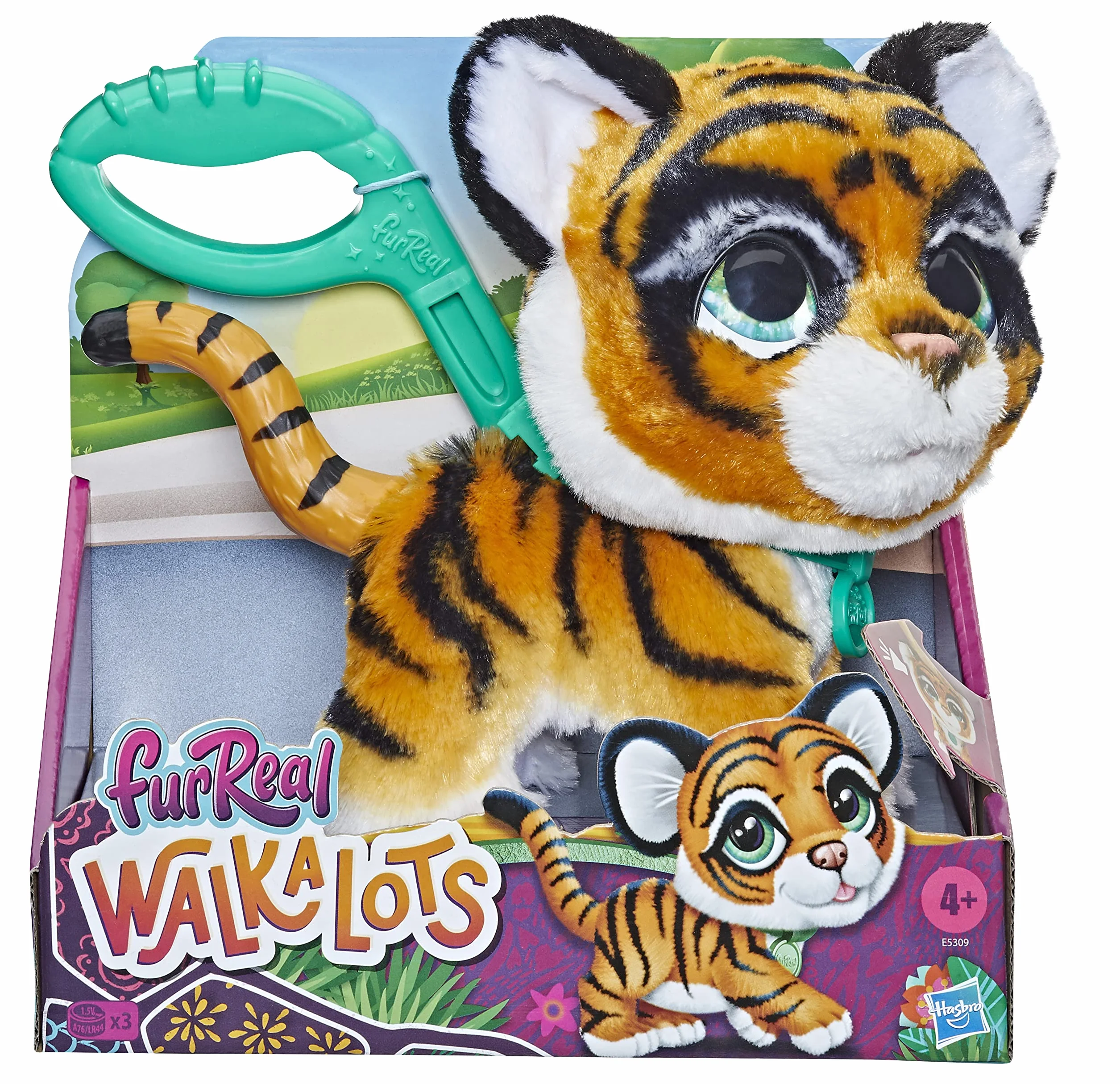 Hasbro duży racker animatroniczny pluszowy tygrys, nadaje się dla dzieci od 4 lat