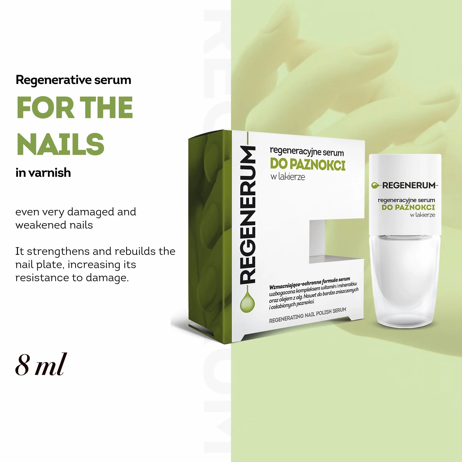 REGENERUM Serum do paznokci w lakierze, 8ml