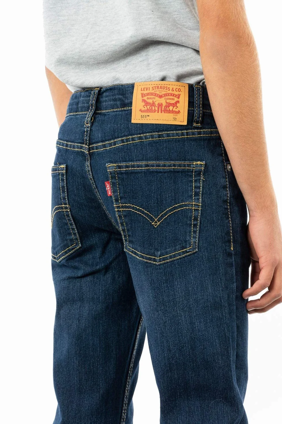 Levi's 511 obcisłe dżinsy chłopięce, Rushmore, 12 lat