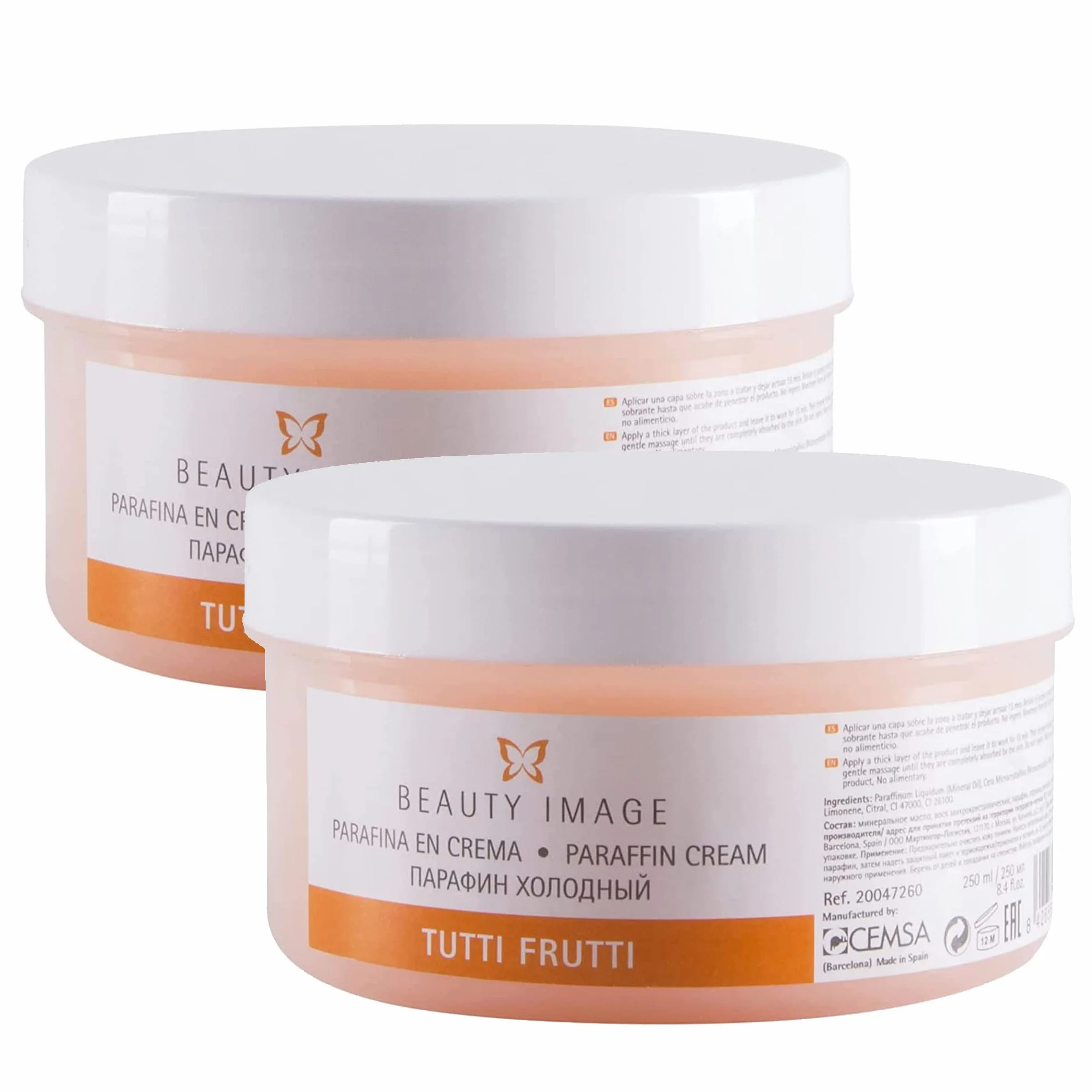 Kąpiel parafinowa do rąk i stóp 250 ml 190 g opakowanie 2 Perfumy All Frutti