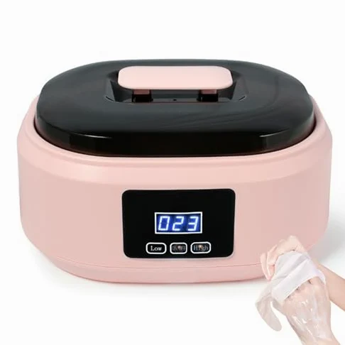 Maszyna do wosku parafinowego, podgrzewacz 200 W do rąk i stóp, regulowana temperatura, pojemność 3500 ml, szybko topiąca się kąpiel dla gładkiej miękkiej skóry w domu
