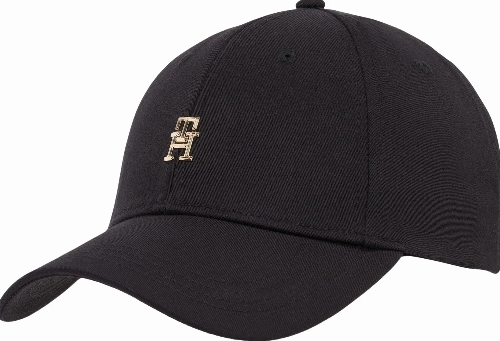 Tommy Hilfiger Damska czapka bawełniana Elevated Chic, Niebieski (czarny), Rozmiar uniwersalny