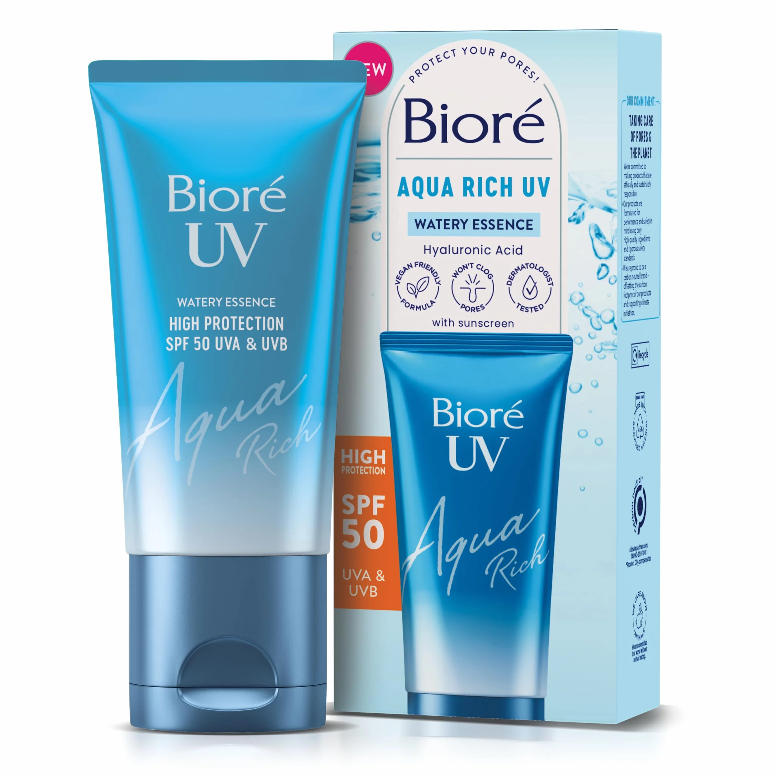 Bioré UV Aqua Rich krem nawilżający SPF 50