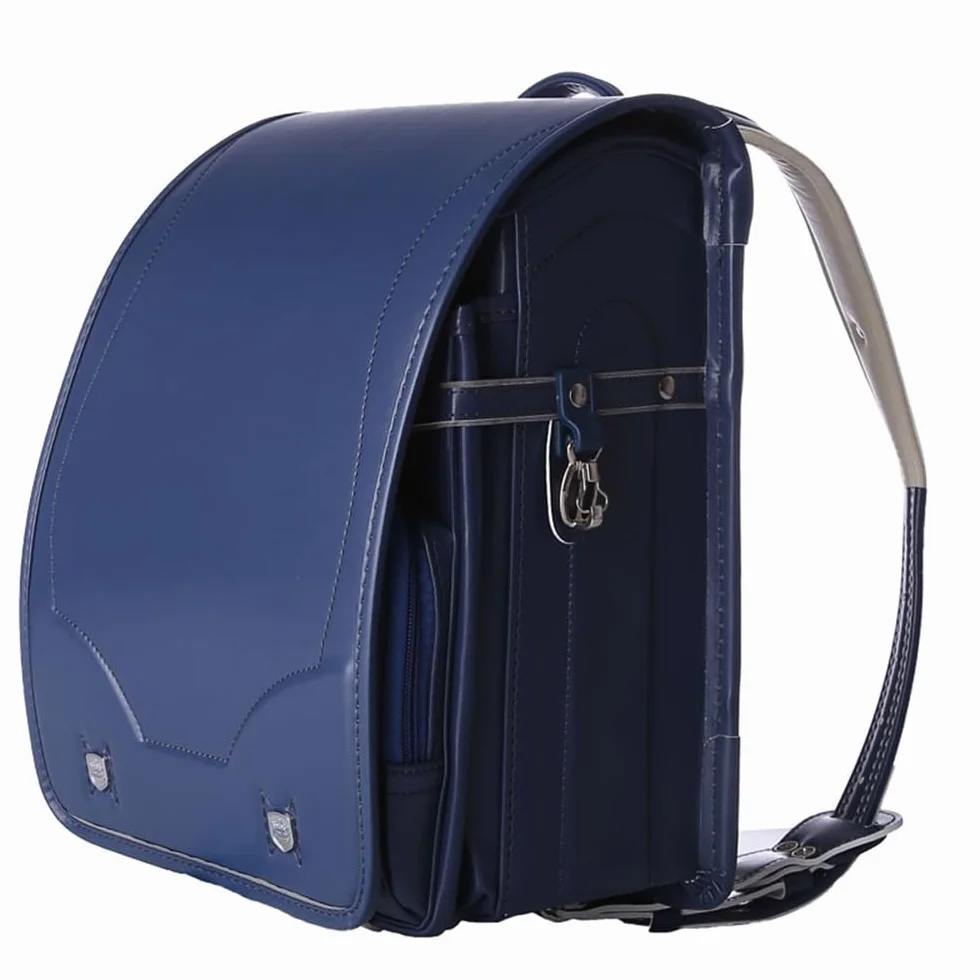Plecak szkolny, lekki plecak ze skóry PU Ransel Randoseru Japoński plecak szkolny z automatycznym zamkiem dla dziewczynek i chłopców, #1,35 * 27 * 20 cm