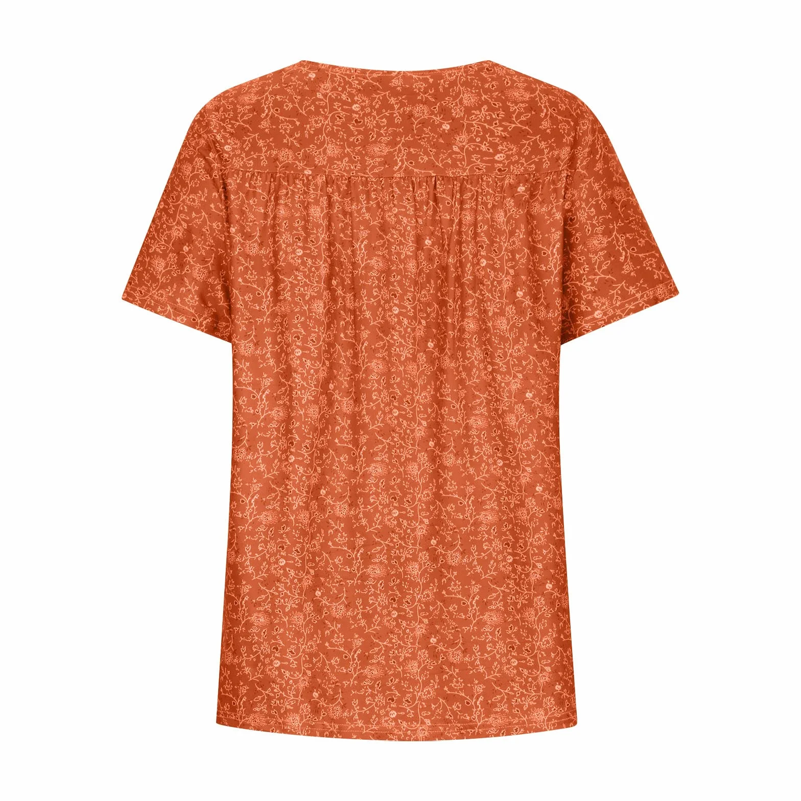 Topy damskie z krótkim rękawem letnie bluzki z nadrukiem w serek bluzki dla kobiet UK elegancka plisowana tunika top plus size luźne koszulki dla kobiet Wielka Brytania na co dzień modny top wyjściowy