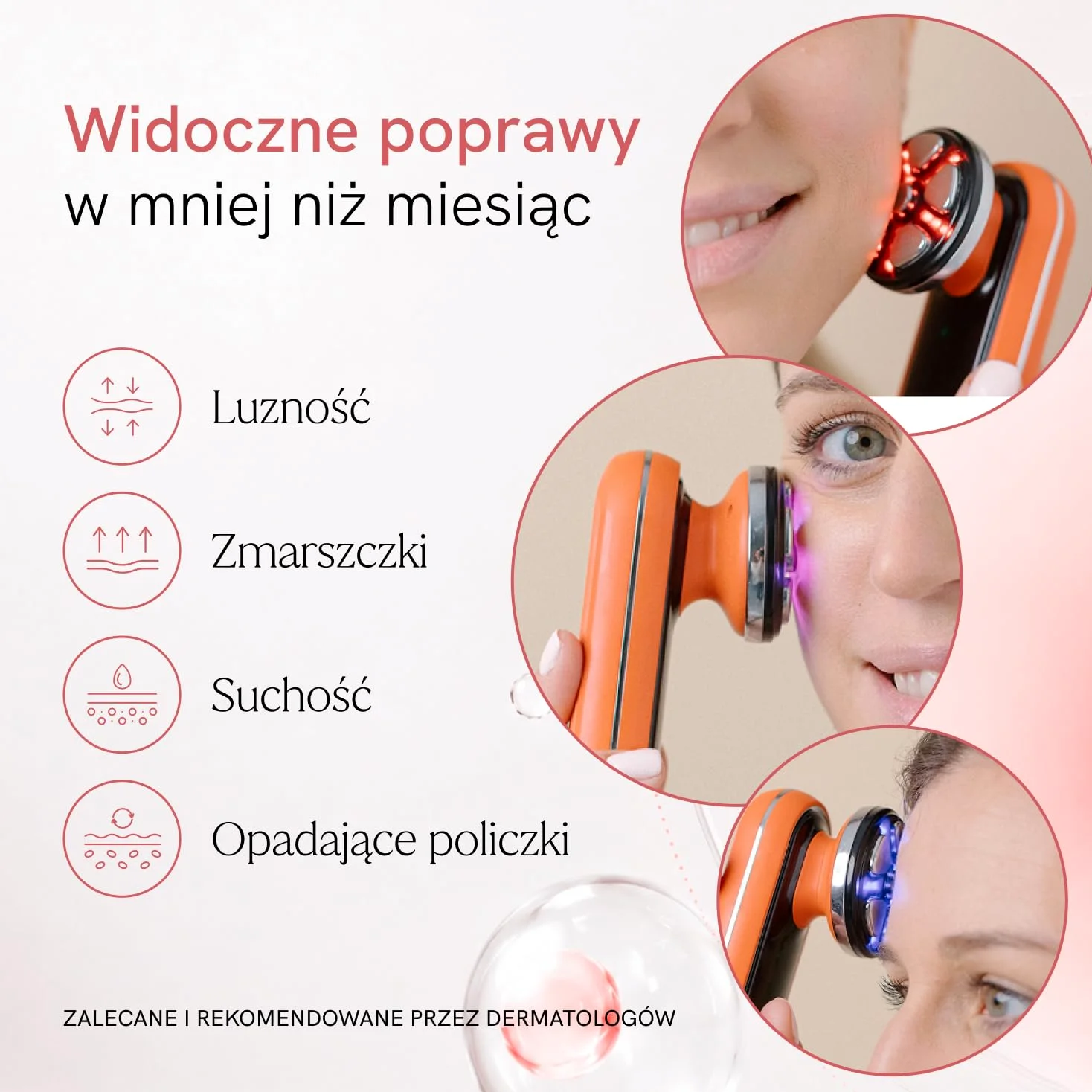 MASDERM | Urządzenie o częstotliwości radiowej twarz 5 w 1 | Elektryczny masażer | Czyszczenie | Profesjonalna maszyna Hifu do twarzy i ciała | Galwanika ujędrniająca