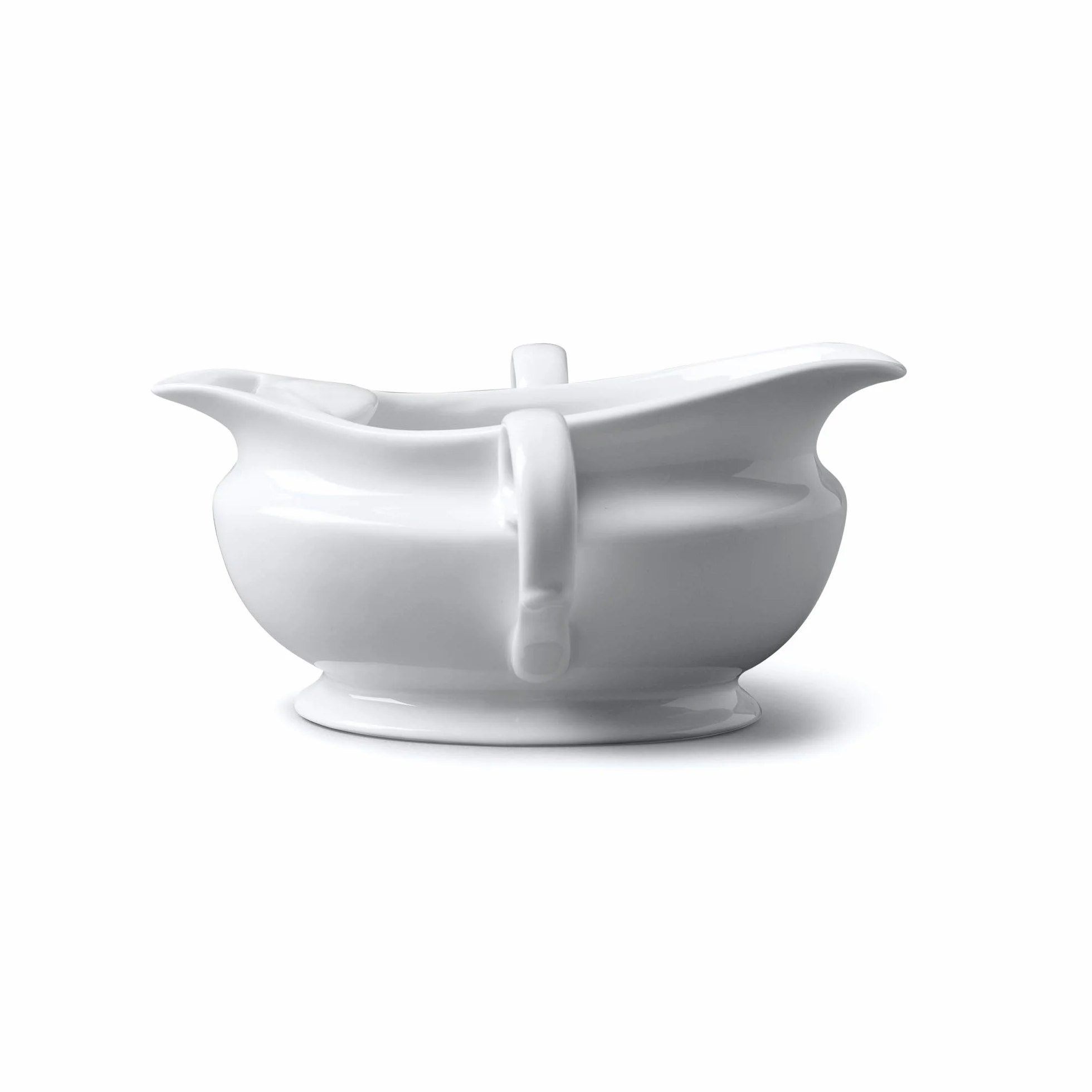 WM Bartleet & Sons 1750 T308 tradycyjny porcelanowy separator tłuszczu, 300 ml - biały, biały