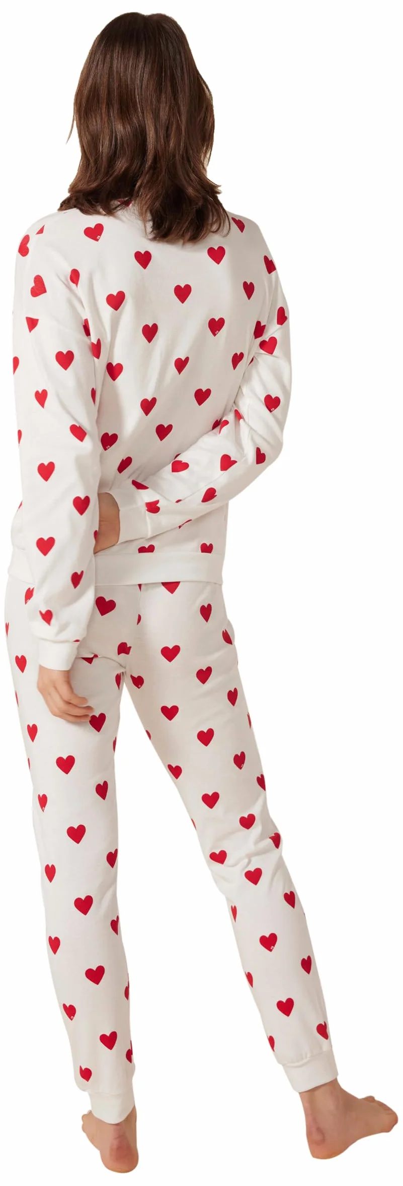 Petit Bateau Piżama z długim rękawem Kobiety A0b5u