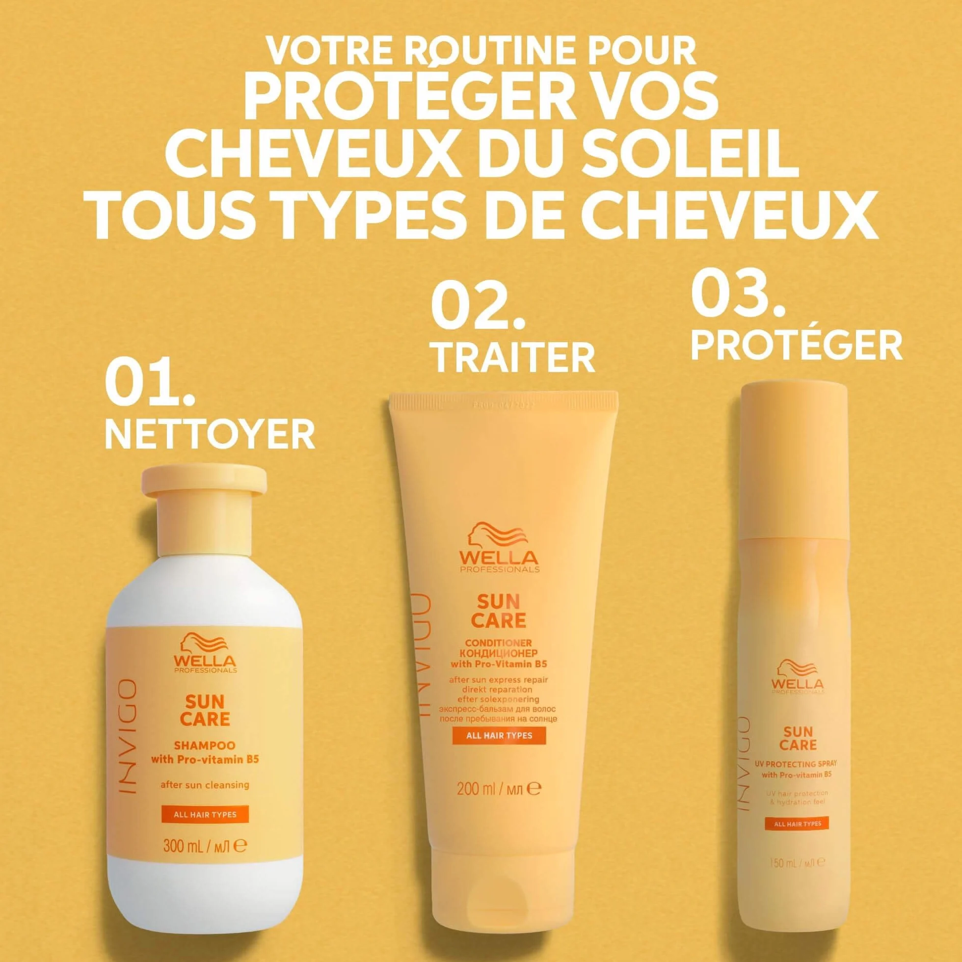 WELLA PROFESSIONALS INVIGO SUN Spray ochronny do włosów z filtrem UV 150ml
