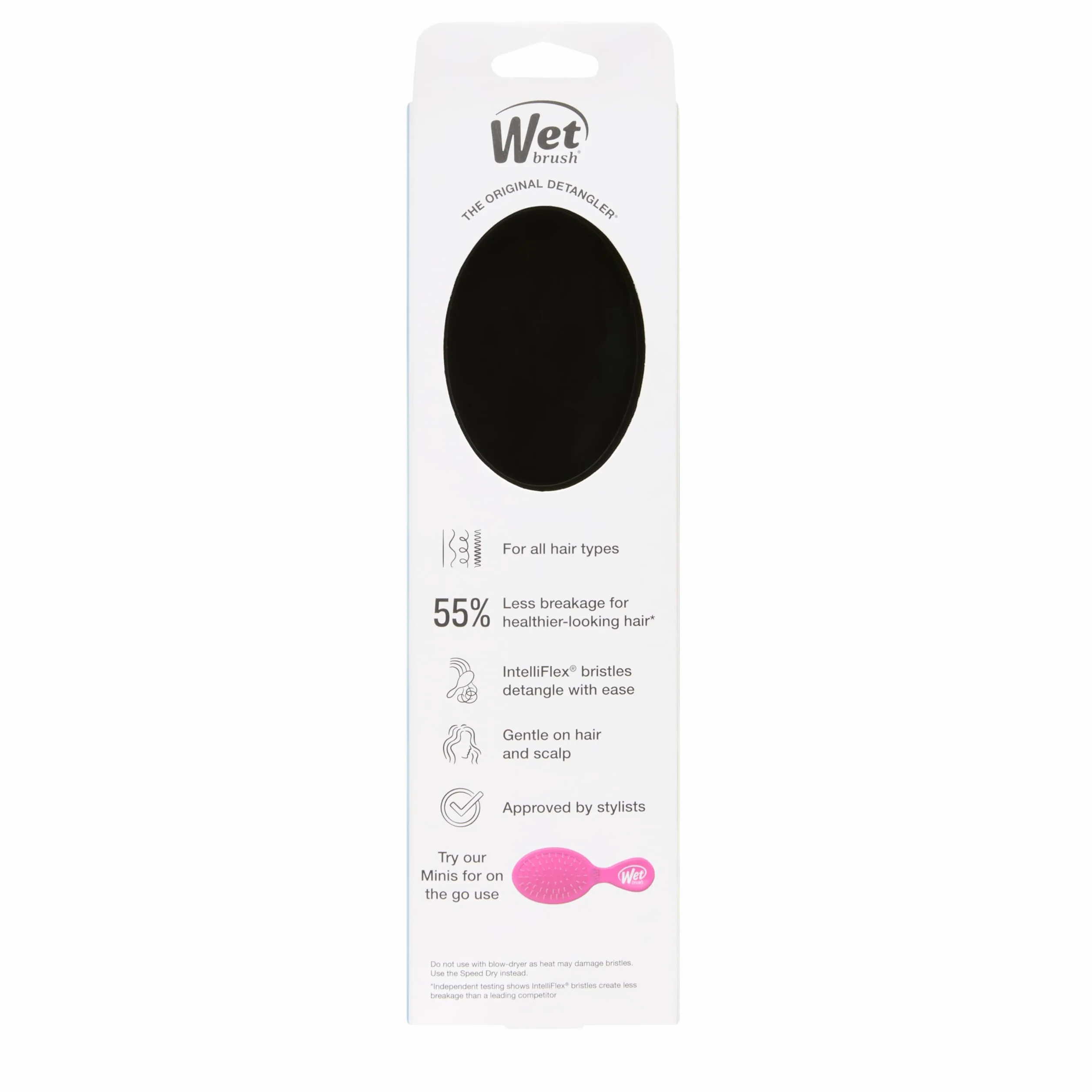 Wetbrush Original Detangler Hairbrush Black