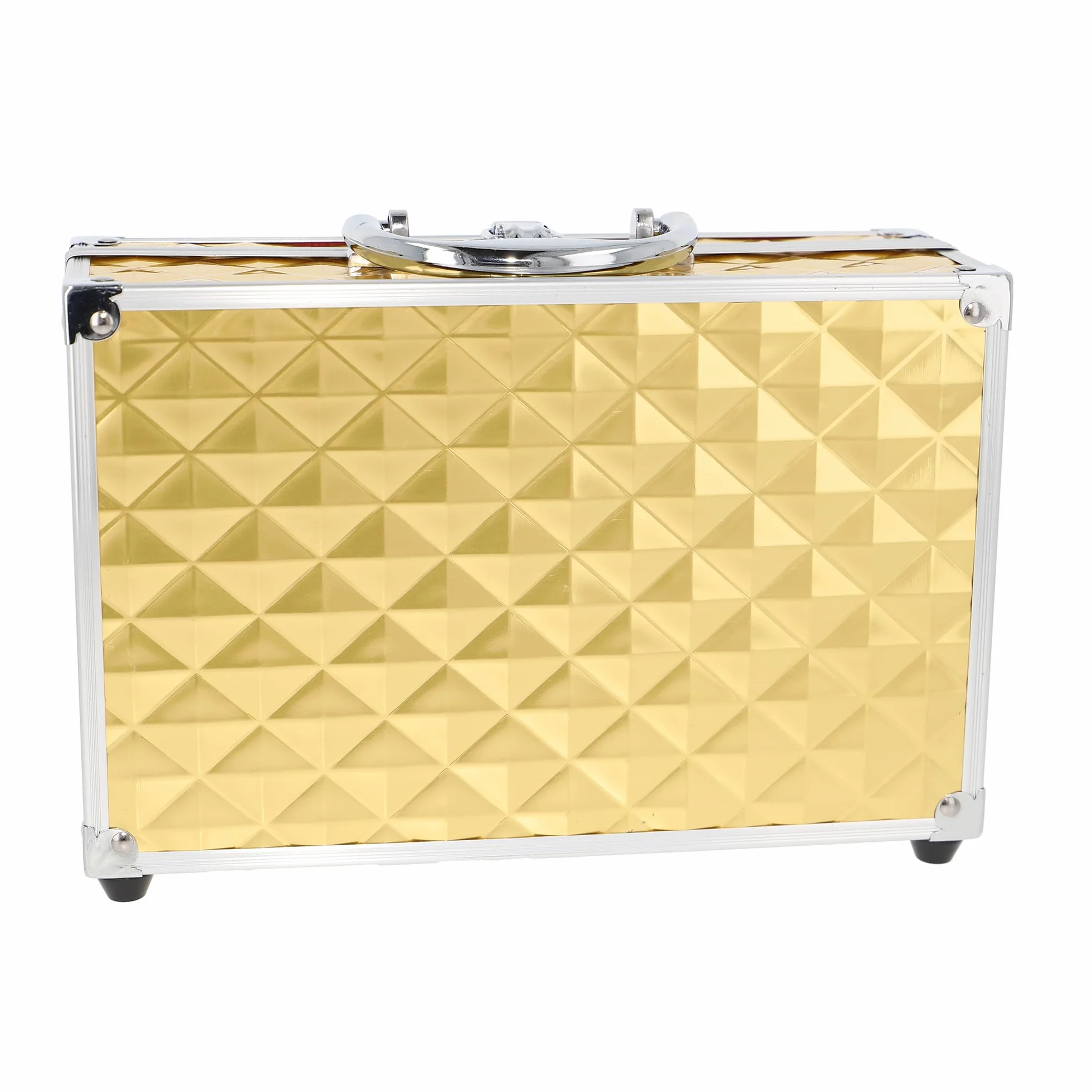 Wegański Makijaż Pudełko na Kosmetyki Love Urban Beauty Luxe Gold Touch Zestaw Upominkowy Podróżny 73 szt