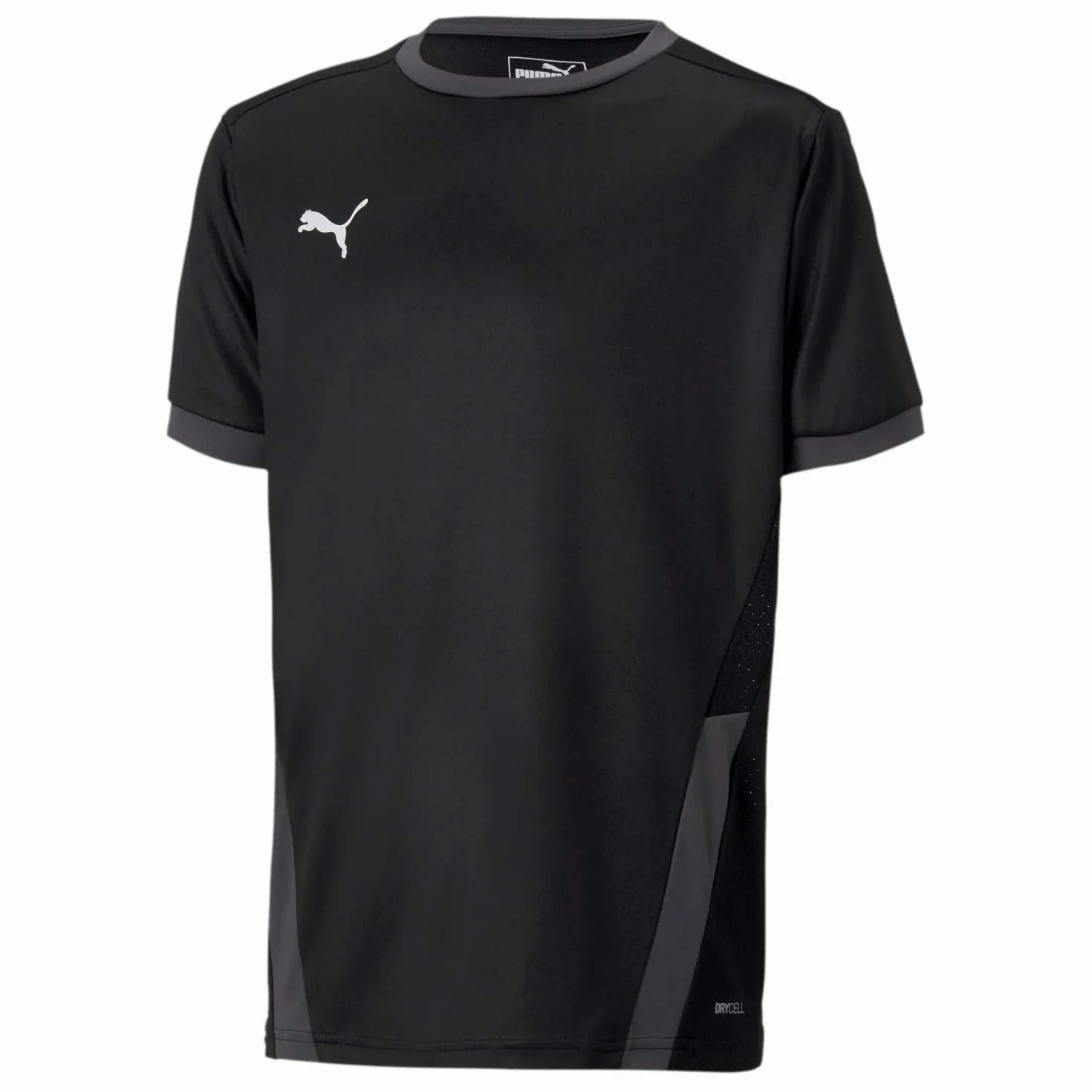PUMA TeamGOAL 23 T-shirt Chłopcy, Czarny/Ciemnoszary, 152
