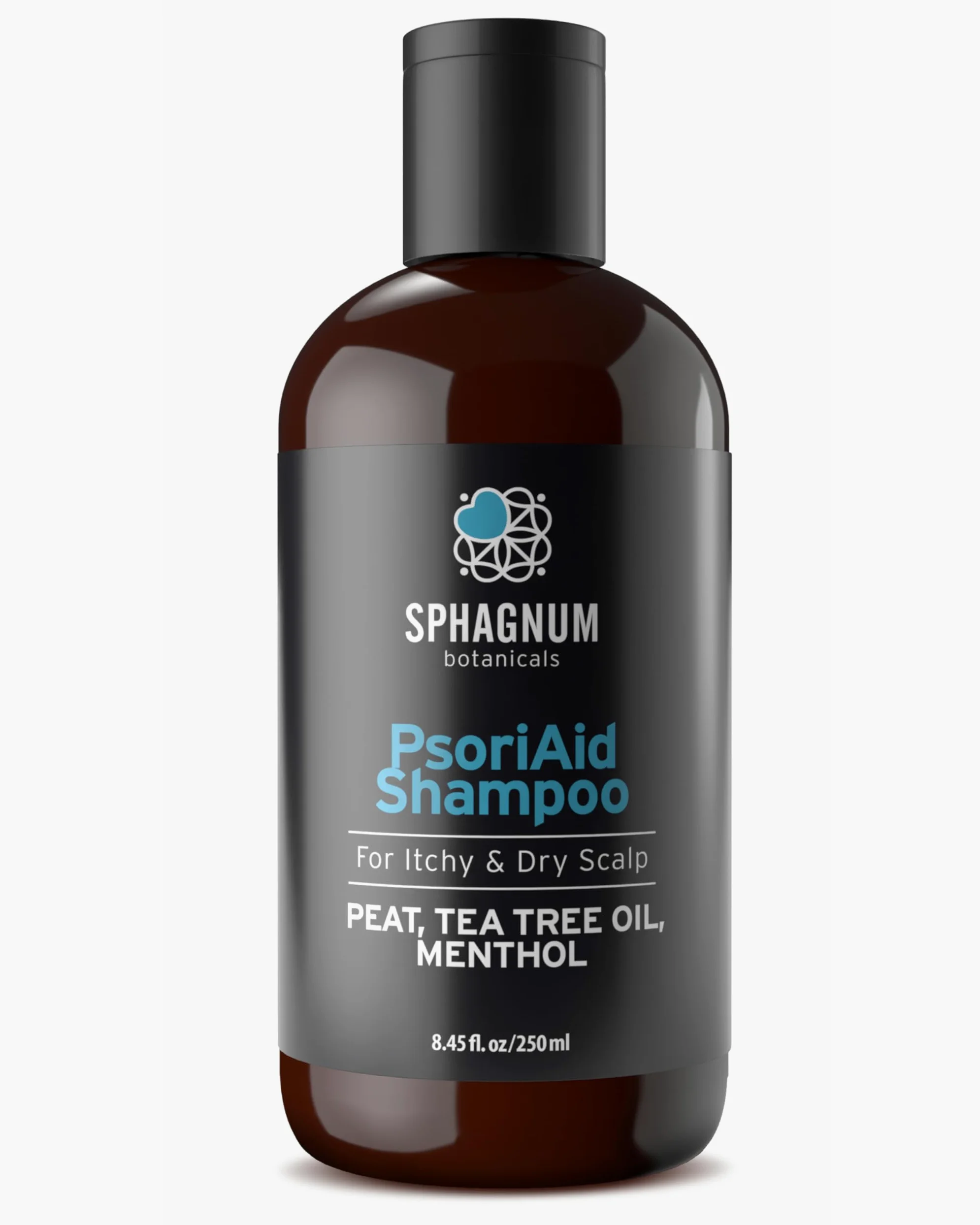 Szampon Leczniczy Przeciw Łuszczycy Skóry Głowy - Naturalna Terapia Borowinowa na Swędzenie, Psoriasis, Łuszczenie i Zaczerwienienia. Skuteczny także Przeciw Łupieżowi, Łojotokowemu Zapaleniu Skóry i Egzemie. Dla Mężczyzn i Kobiet. 250 ml
