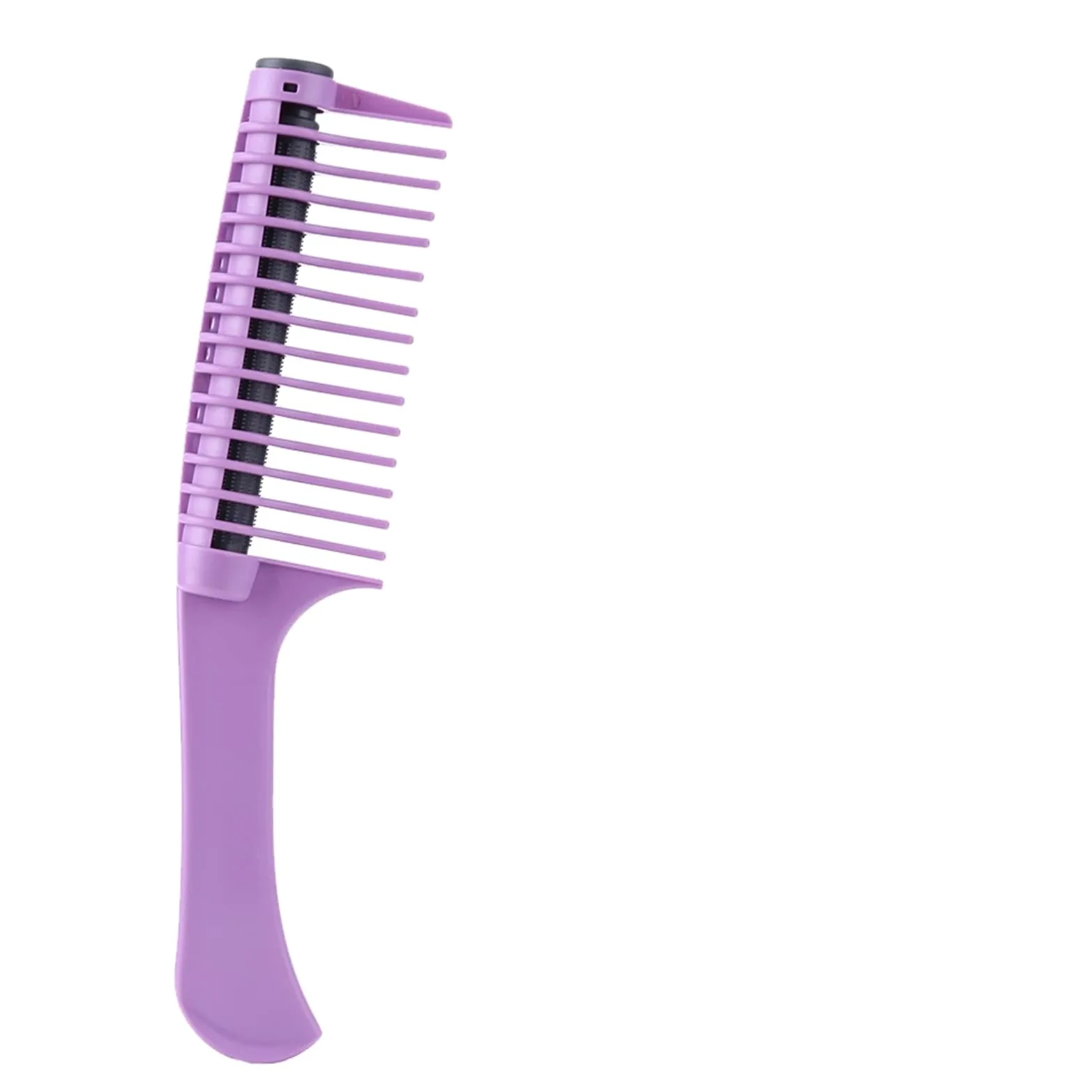 DieffematicSZ Grzebień Styling Hair Curling Comb, Curly Hair, Supple, Non Knotting Plastic