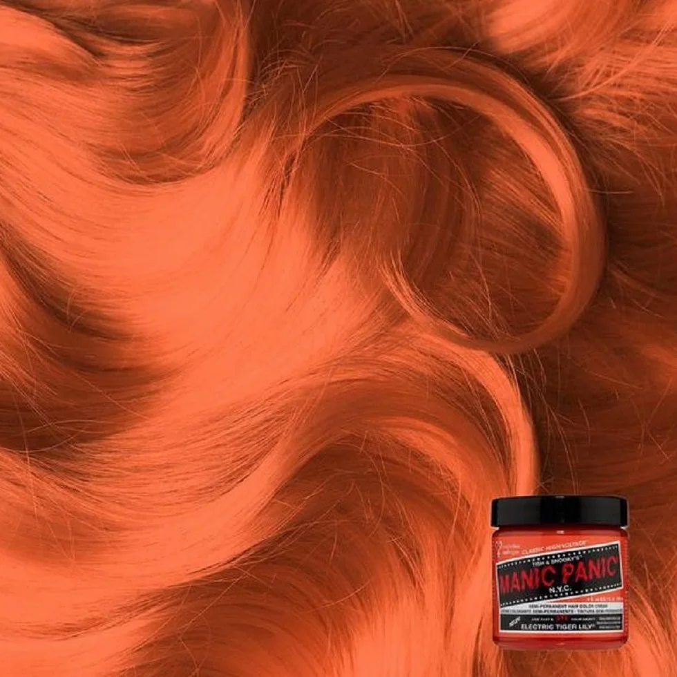 Manic Panic Electric Tiger Lily Hair Colour Classic Cream Formula 4oz.