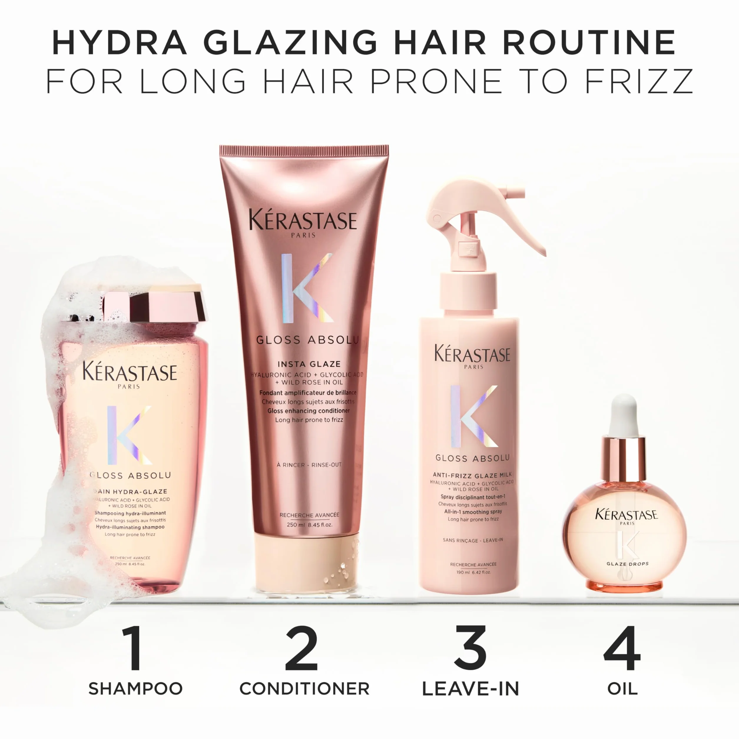 Kerastase Gloss Absolu Glaze Drops Oil 45ml - olio anticrespo illuminante