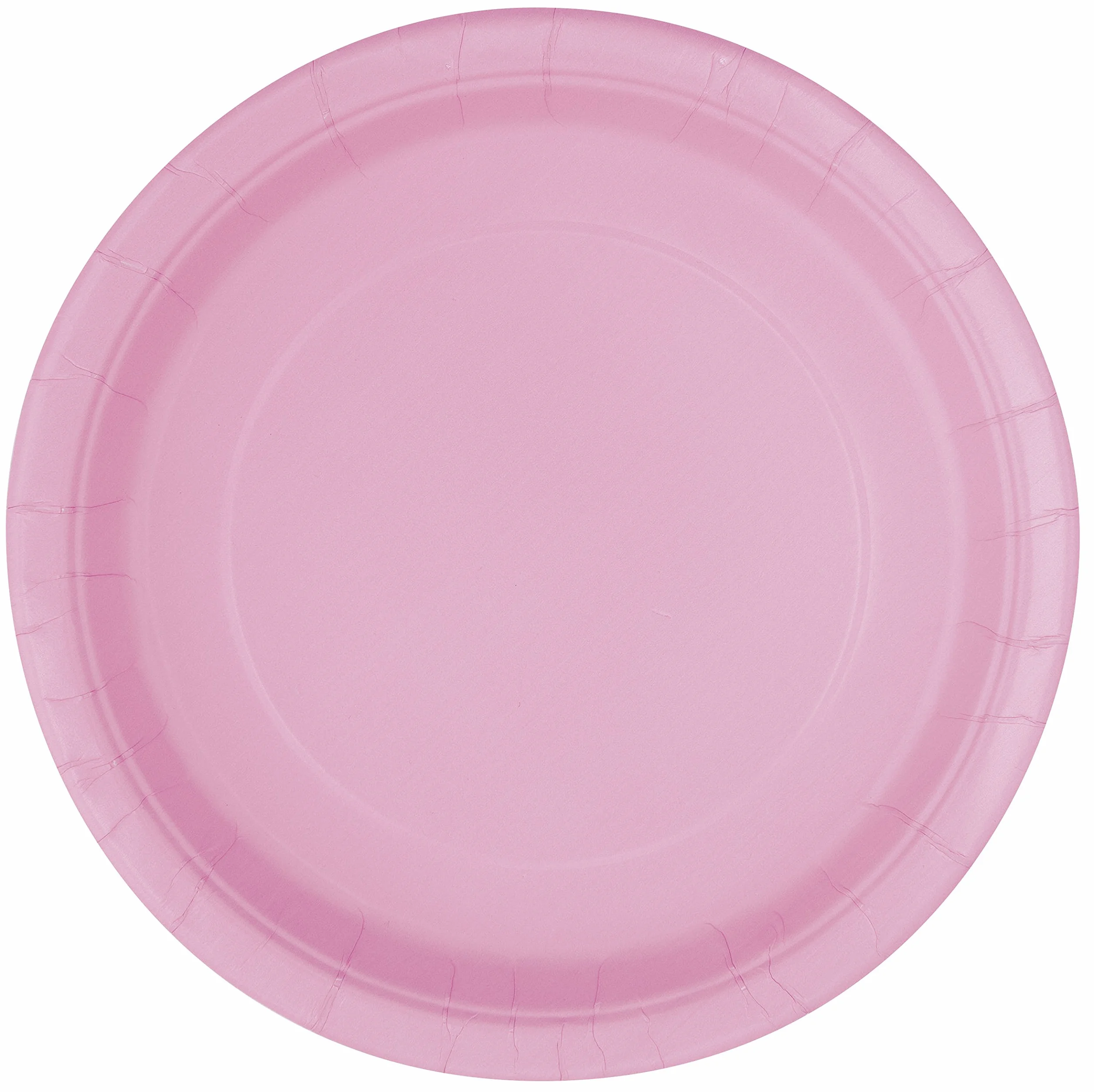 Unique Party 30877 - 23cm Baby Pink Party Plates, Pack of 8