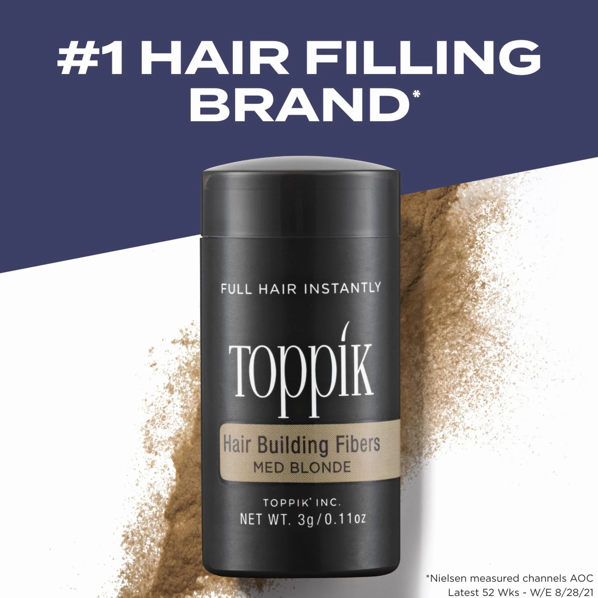 TOPPIK Hair Building Fibers, 3 g