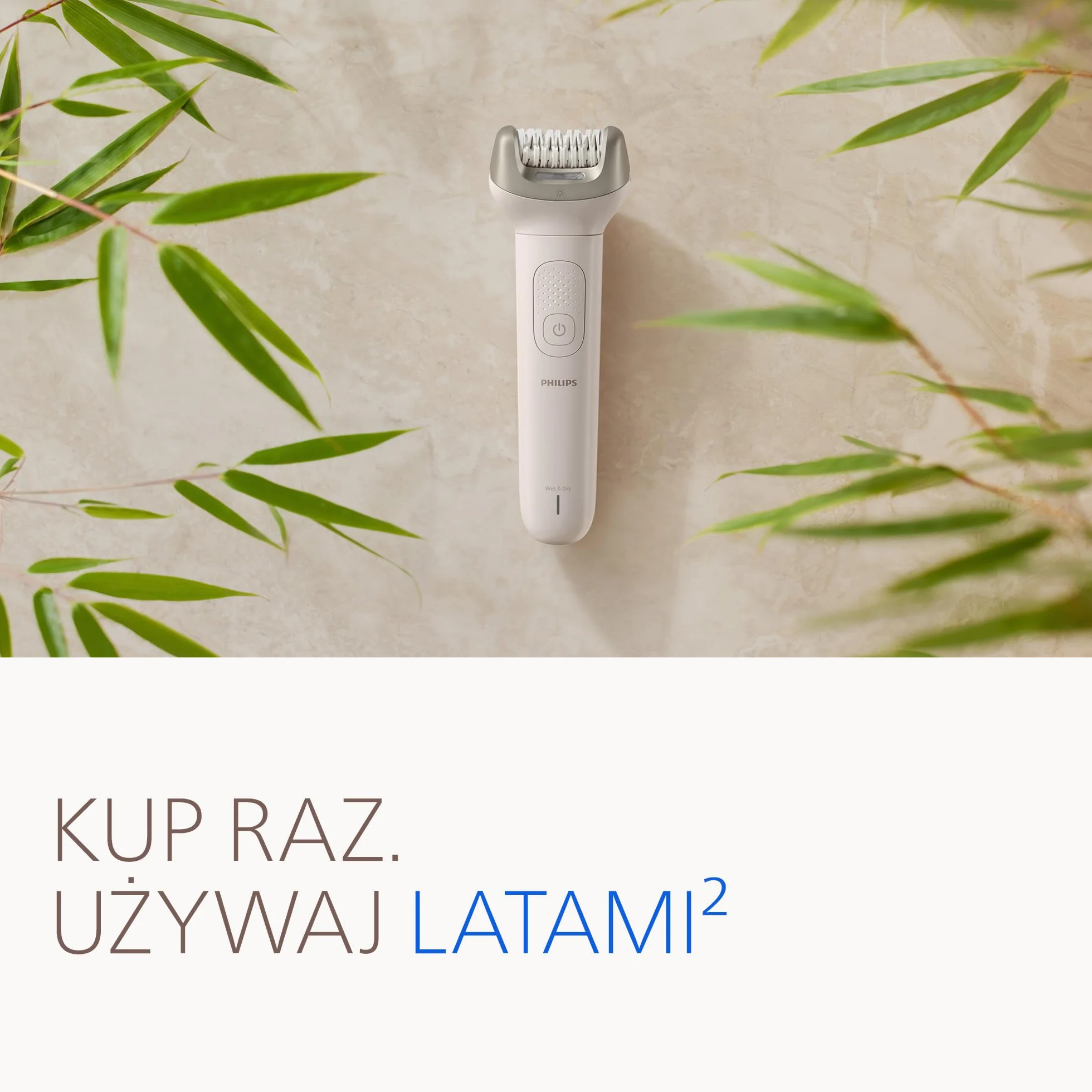 Philips Beauty Set – uniwersalny zestaw pielęgnacyjny do ciała i twarzy, do używania na mokro lub na sucho, depilacja oraz pielęgnacja ciała i skóry, model BRE749/00