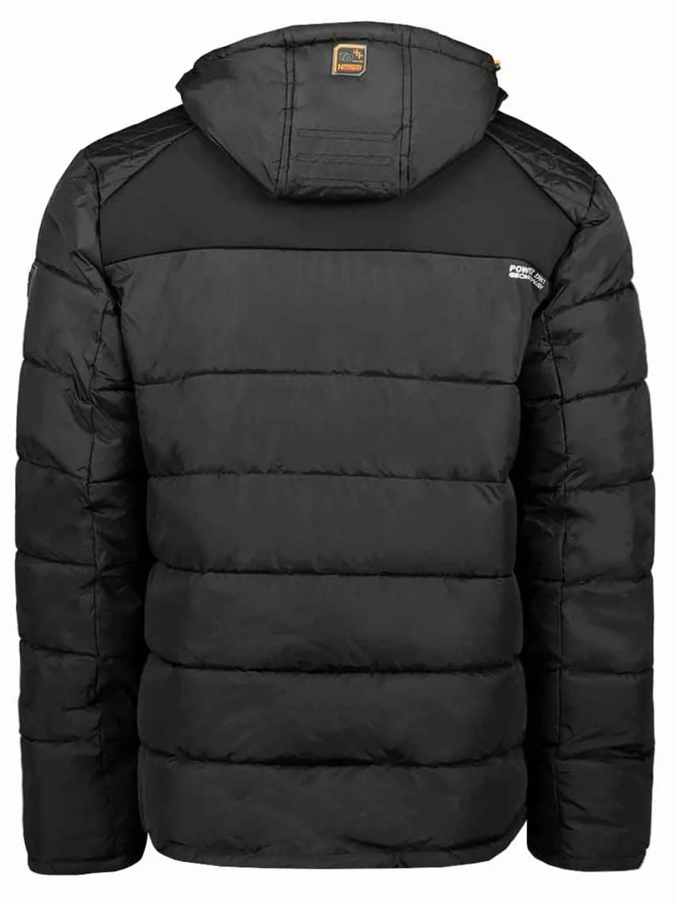 Geographical Norway męska pikowana kurtka zimowa z kapturem – ciepła kurtka Anorak S-7XL Outdoor SKI snowboard kurtka z kapturem na zimę/jesień w zestawie z Beanie UD