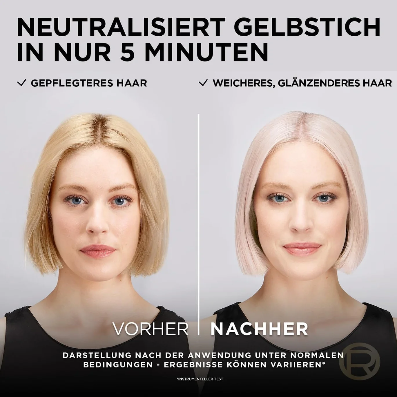 L'Oréal Paris Toner do włosów, przeciw żółknięciu dla chłodnego blondu i intensywnego połysku, Bez amoniaku, Préférence Le Blonding, Platinum Ice